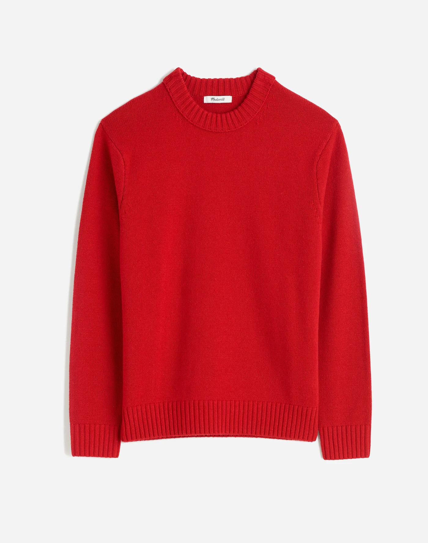 Crewneck Sweater in SoftWool Product Image