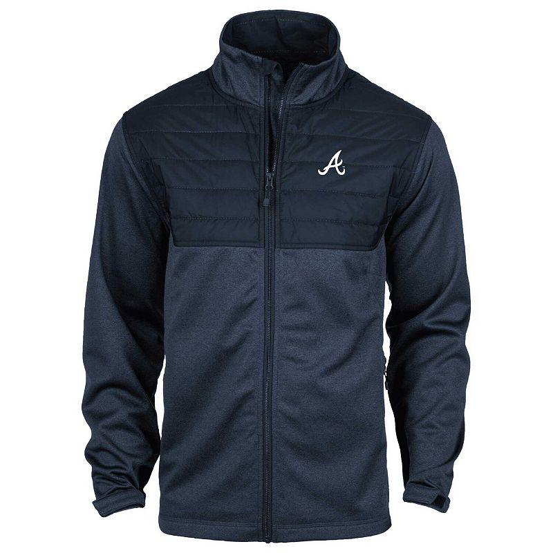 Men's Dunbrooke Heather Navy Detroit Tigers Explorer Full-Zip Jacket,  Product Image