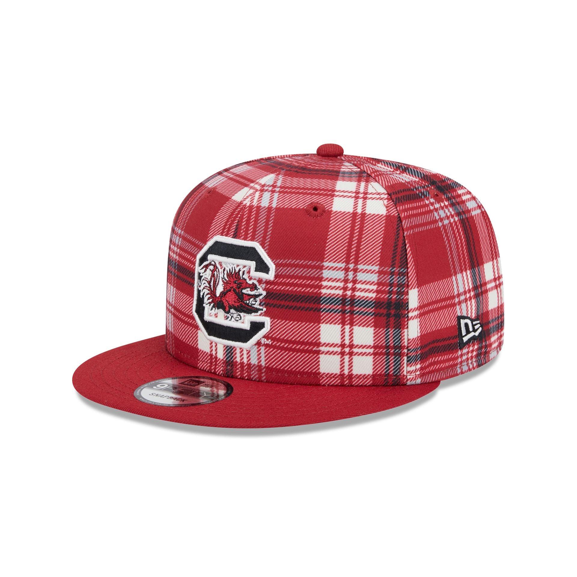 South Carolina Gamecocks Plaid 9FIFTY Snapback Hat Male Product Image