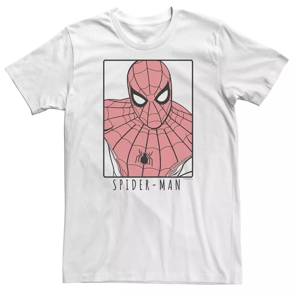 Big & Tall Marvel Spider-Man Far From Home Ornate Poster Tee, Men's,  Product Image