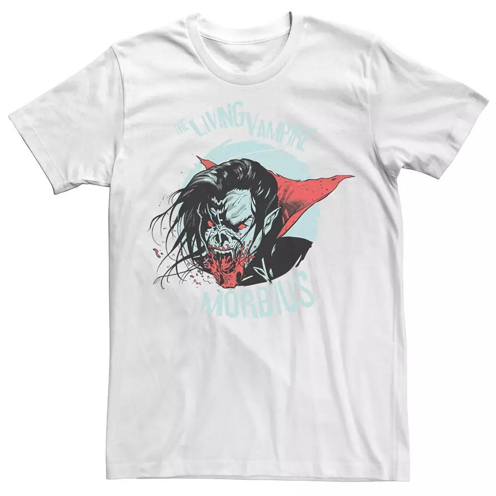 Men's Marvel Morbius The Living Vampire Dark Portrait Tee,  Product Image