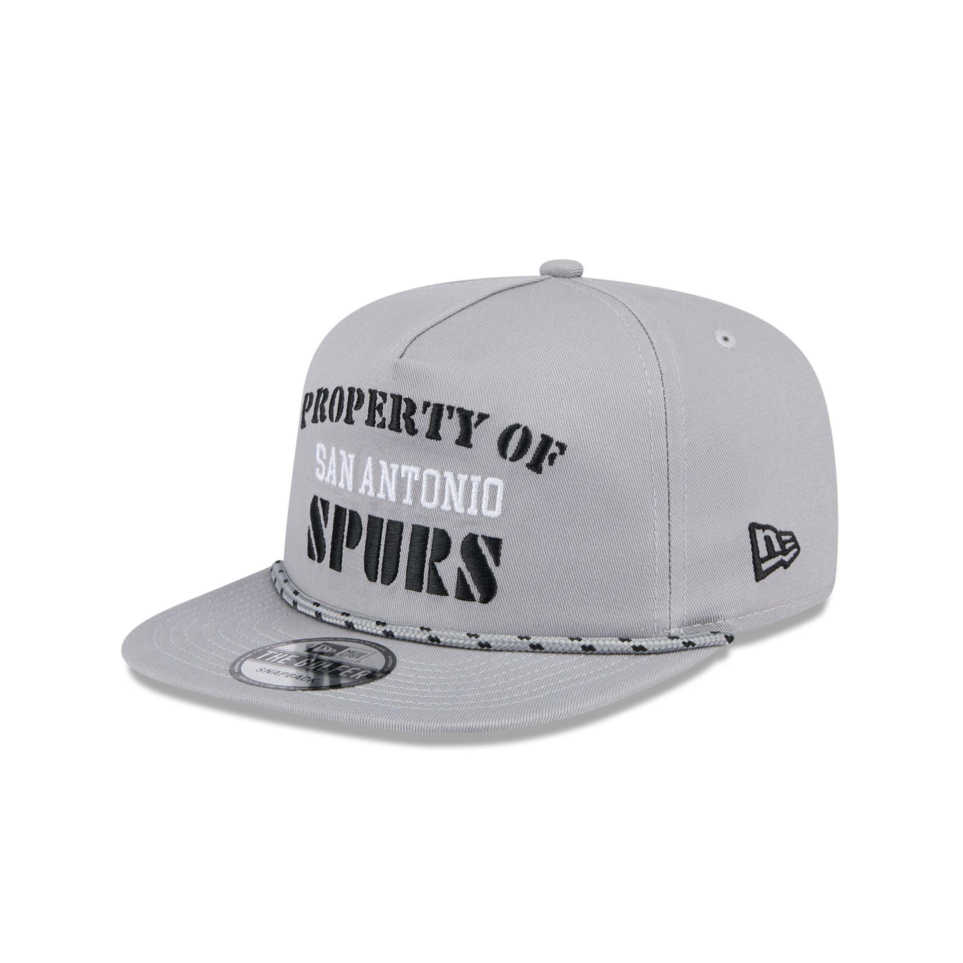 San Antonio Spurs Vintage Gray Rope Golfer Hat Male Product Image