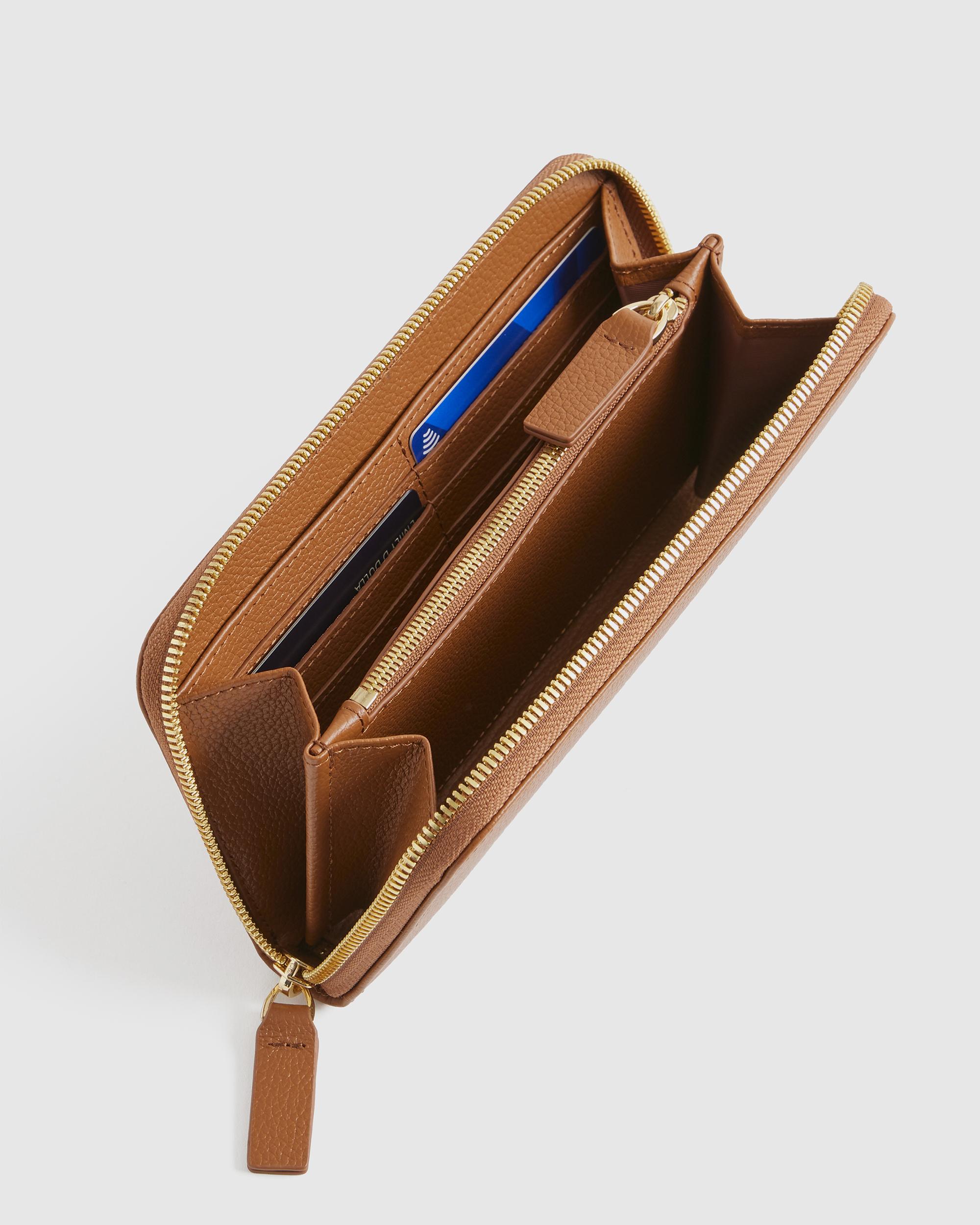 Quince | Women's Italian Pebbled Leather Continental Wallet Italian Leather Product Image