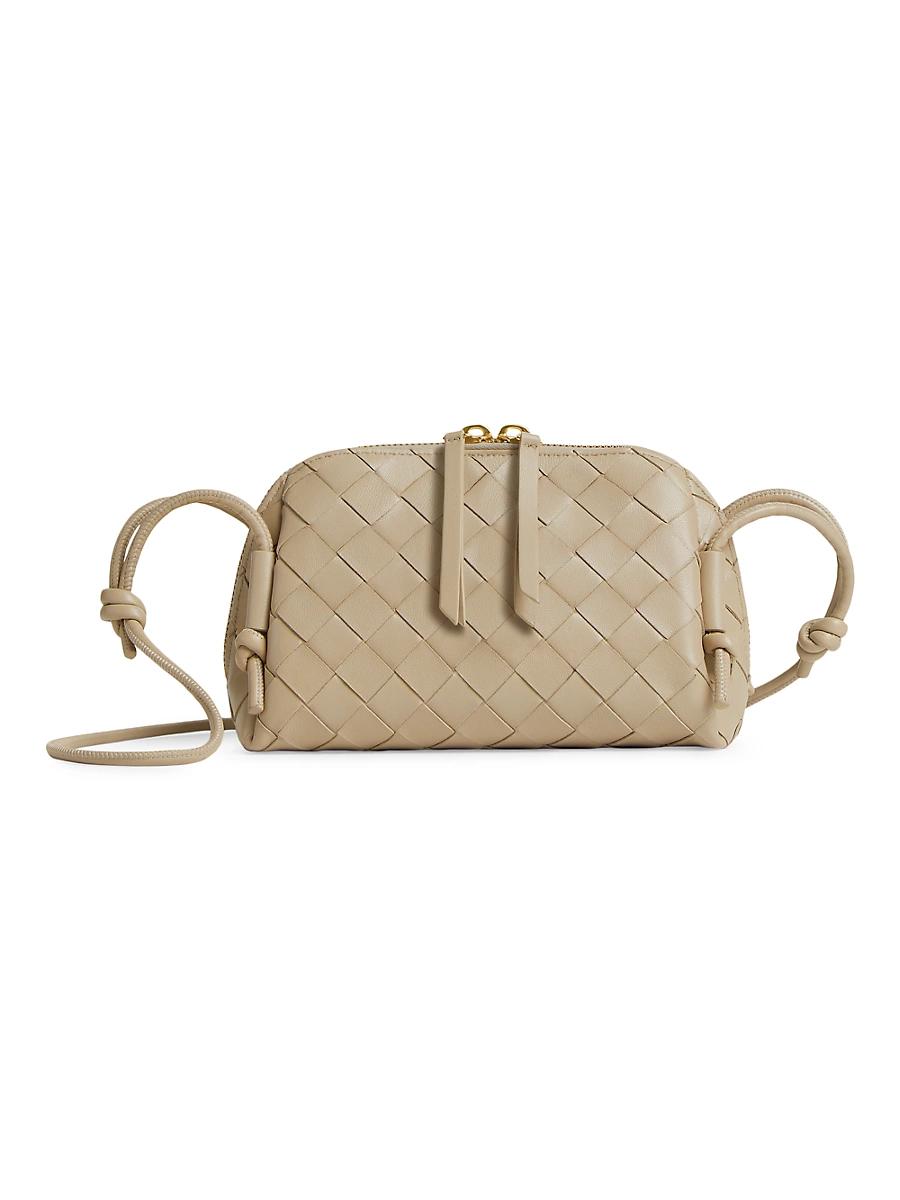 Womens Intrecciato Nappa Leather Pouch Product Image