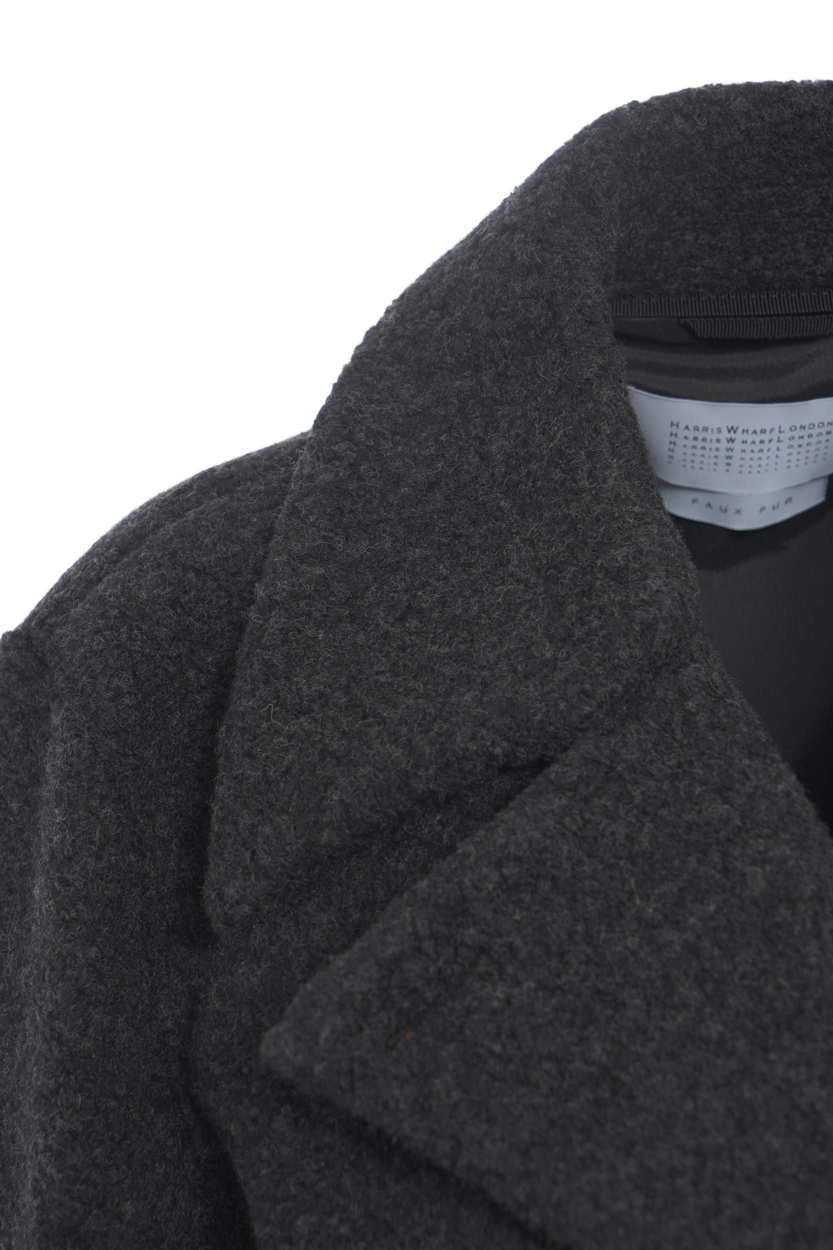 Knit bouclé peacoat Product Image