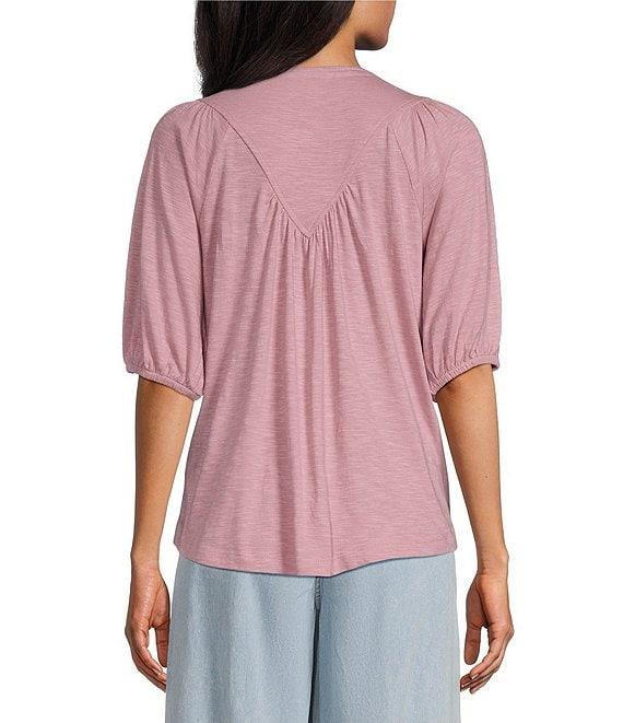 Nurture Short Sleeve V-Neck Top Product Image