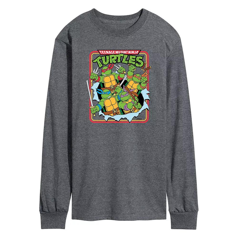 Men's Teenage Mutant Ninja Turtles Retro Sunset Circle Tee,  Product Image
