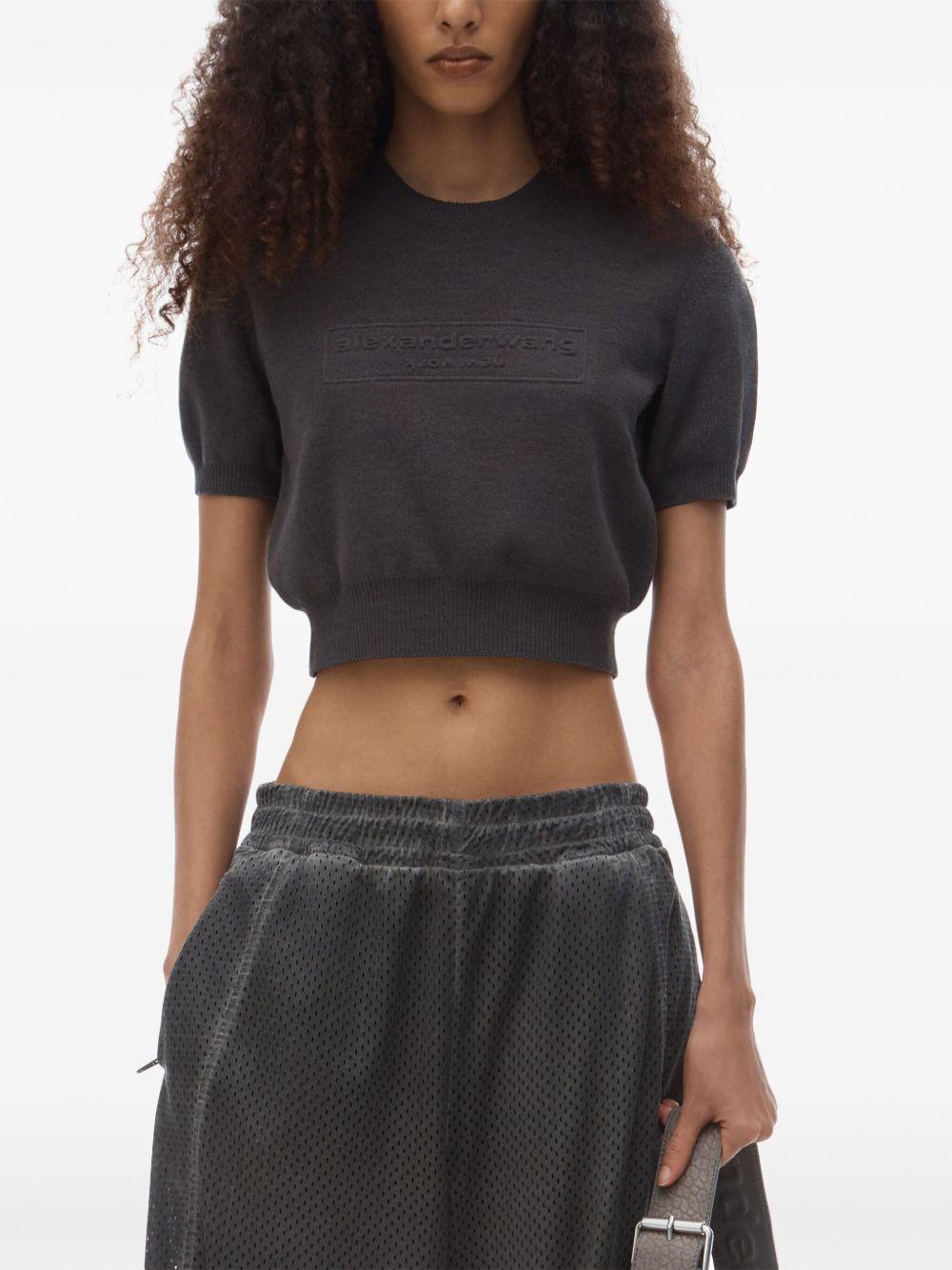 logo-embossed T-shirt  Product Image