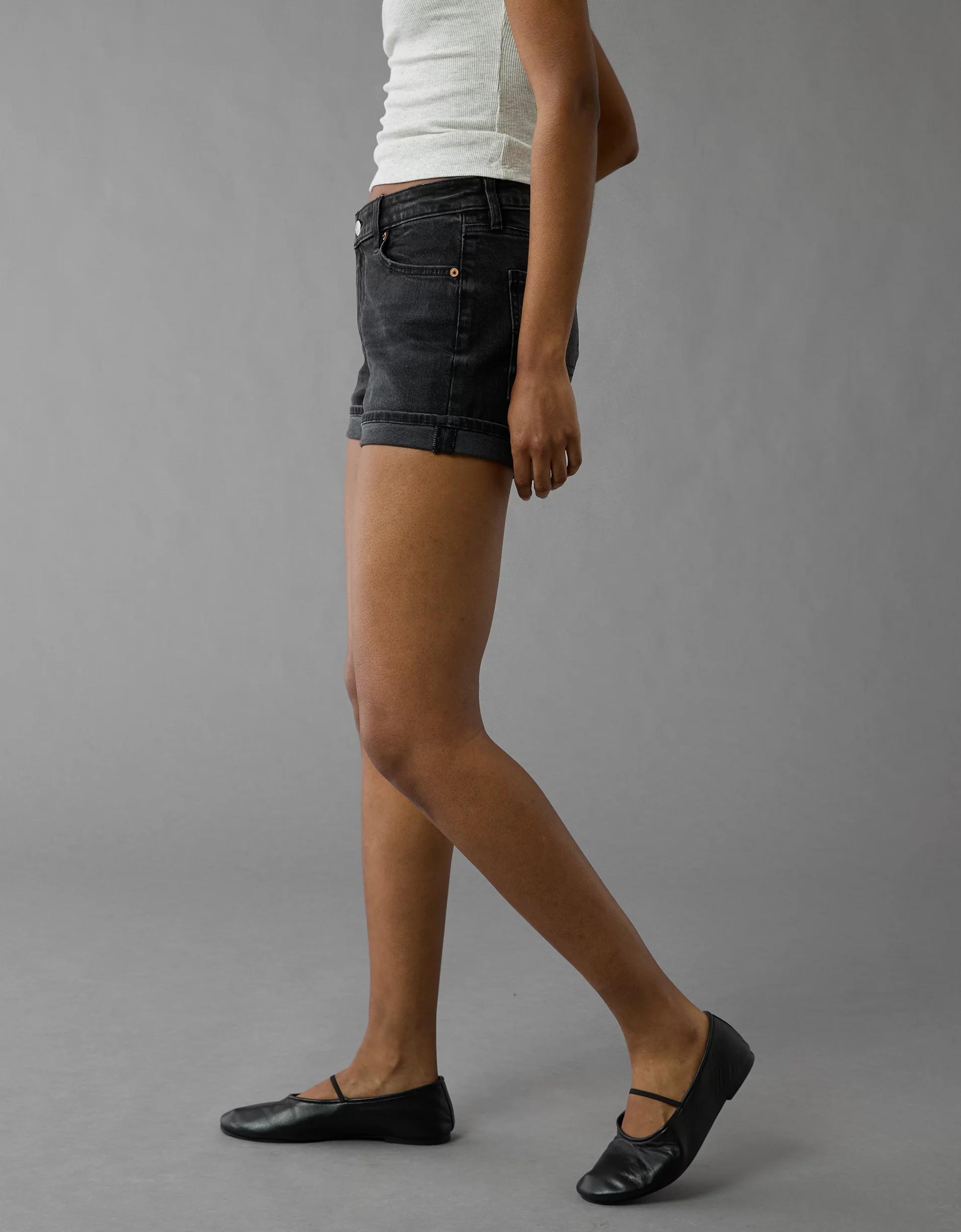 AE Stretch Denim Perfect Shortie Product Image