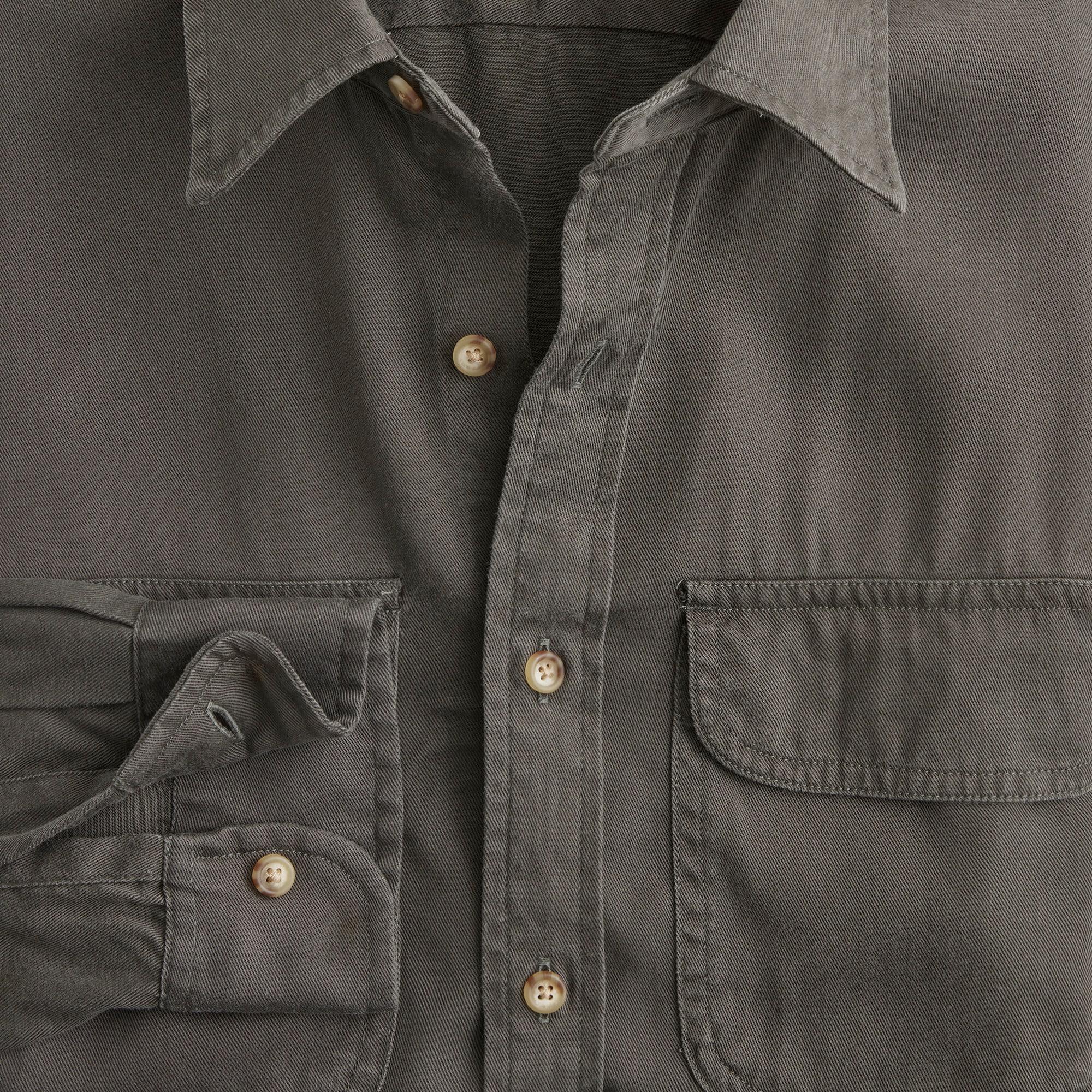 Two-pocket workshirt in TENCEL™ lyocell Product Image