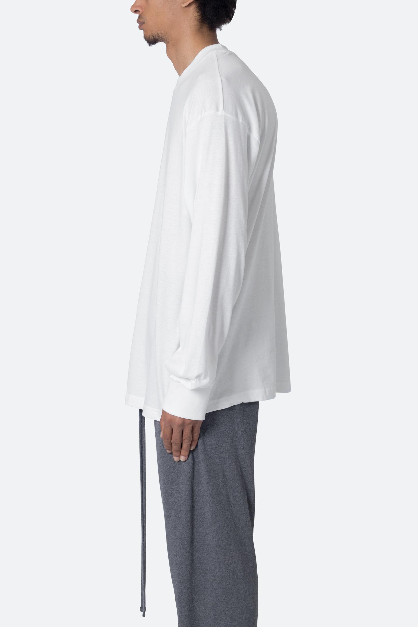 Every Day II L/S Tee - White Product Image