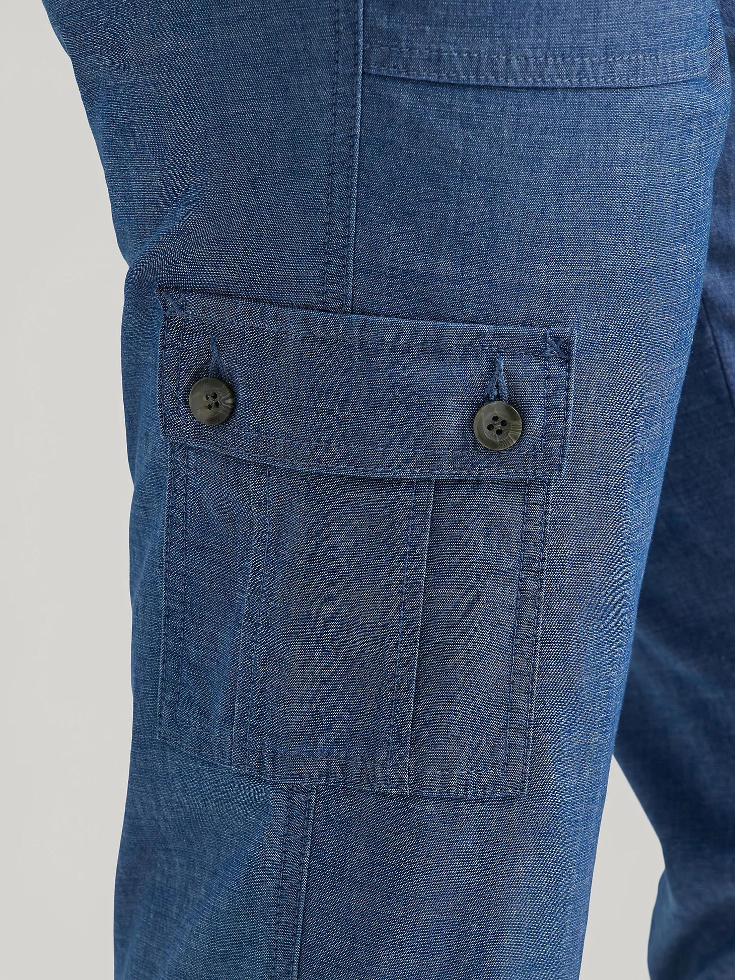 Women's Ultra Lux Comfort with Flex-to-Go Relaxed Fit Cargo Capri | Women's Capris & Crops | Lee® Product Image