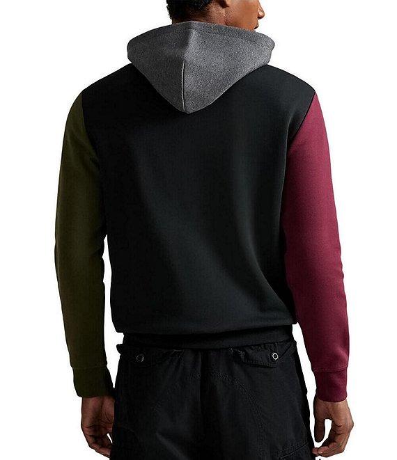 Polo Ralph Lauren Color Block Double-Knit Hoodie Product Image