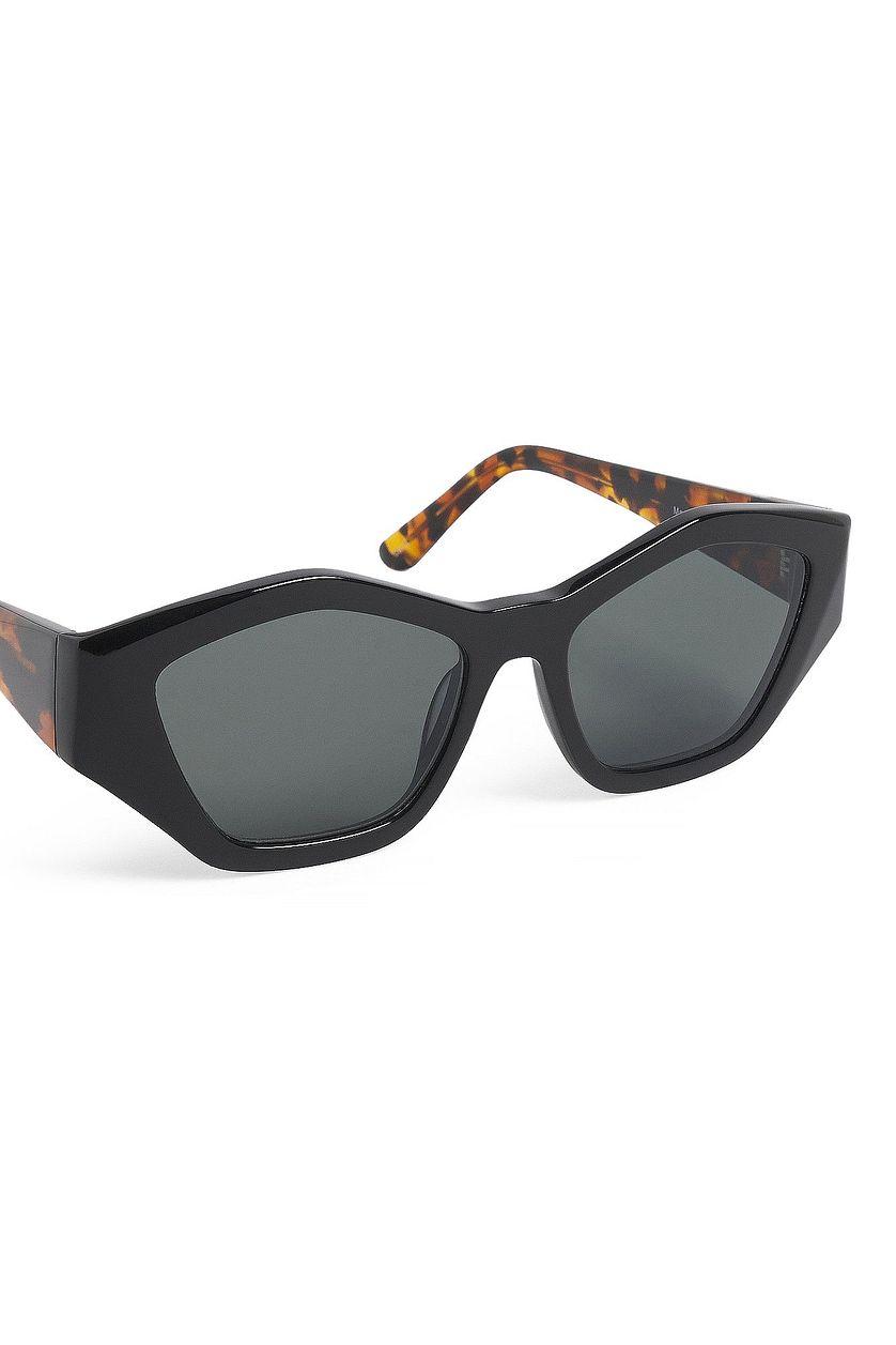 Angled Acetate Sunglasses Product Image
