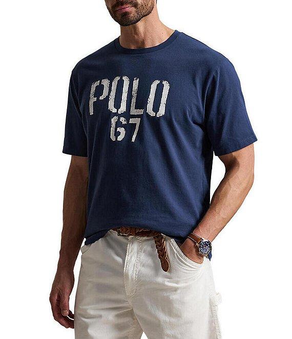 Polo Ralph Lauren Big & Tall Classic Fit Polo 67 Jersey Graphic Short Sleeve T-Shirt Product Image