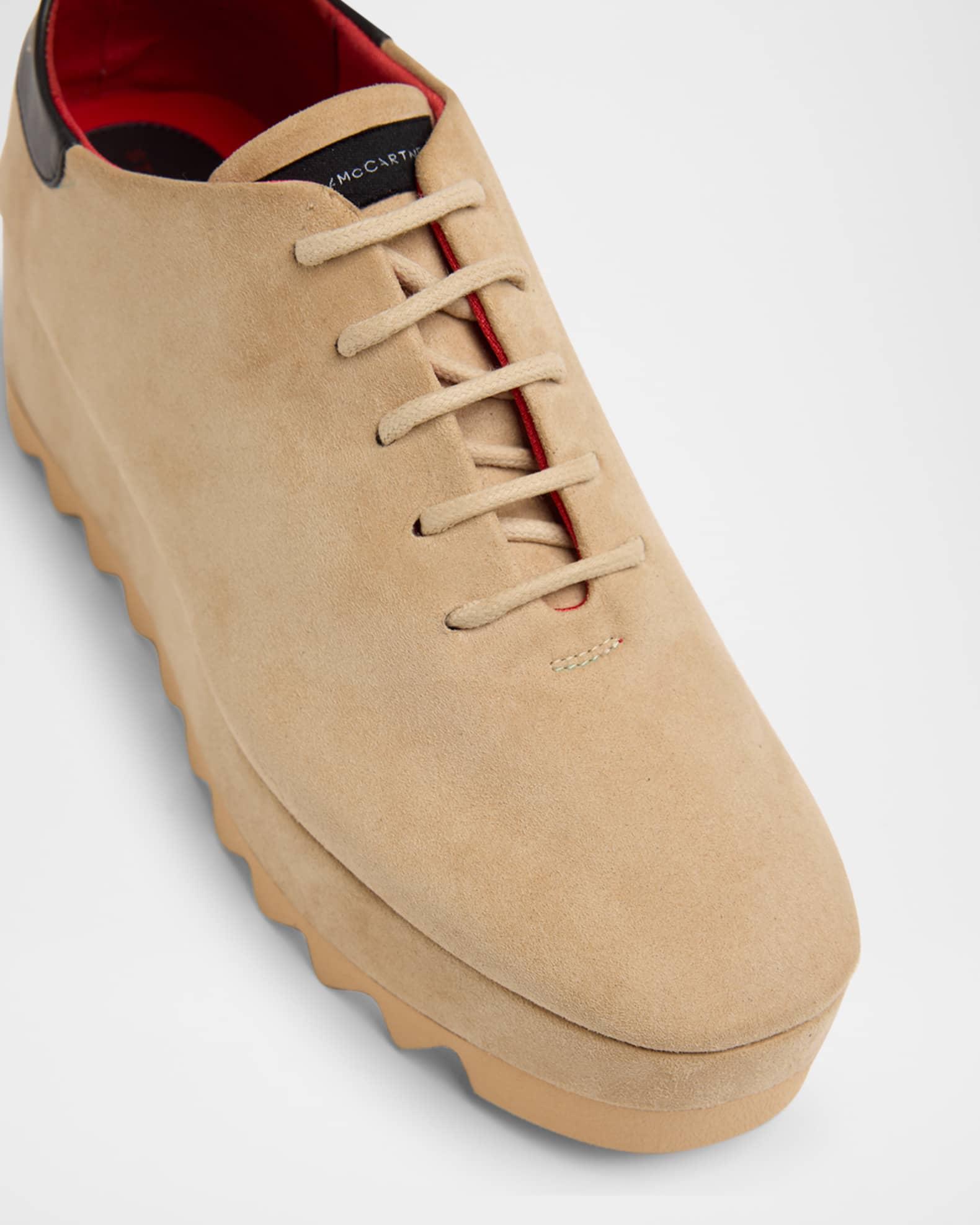 Sneak-Elyse Alter Suede Platform Sneakers Product Image