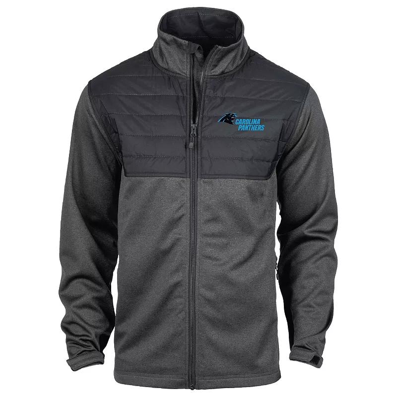 Men's Dunbrooke Heather Black Jacksonville Jaguars Explorer Tech Full-Zip Jacket,  Product Image