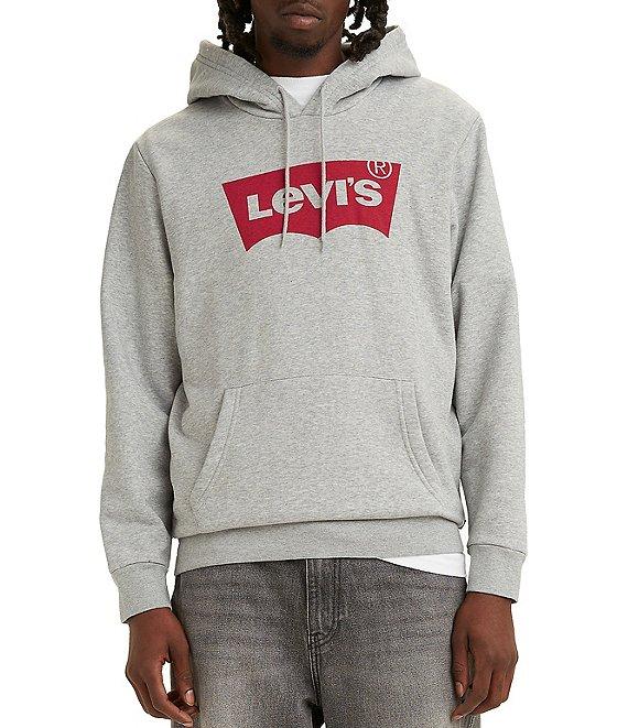 Levi's® Long-Sleeve Batwing Graphic Fleece Hoodie Product Image
