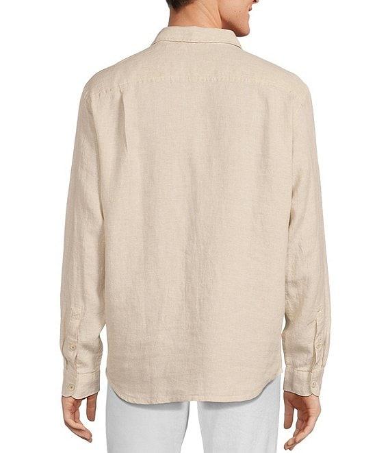 Tommy Bahama Sea Glass Breezer Long Sleeve Solid Linen Shirt Product Image