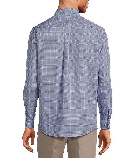 Gold Label Roundtree & Yorke Non-Iron Long Sleeve Plaid Sport Shirt Product Image