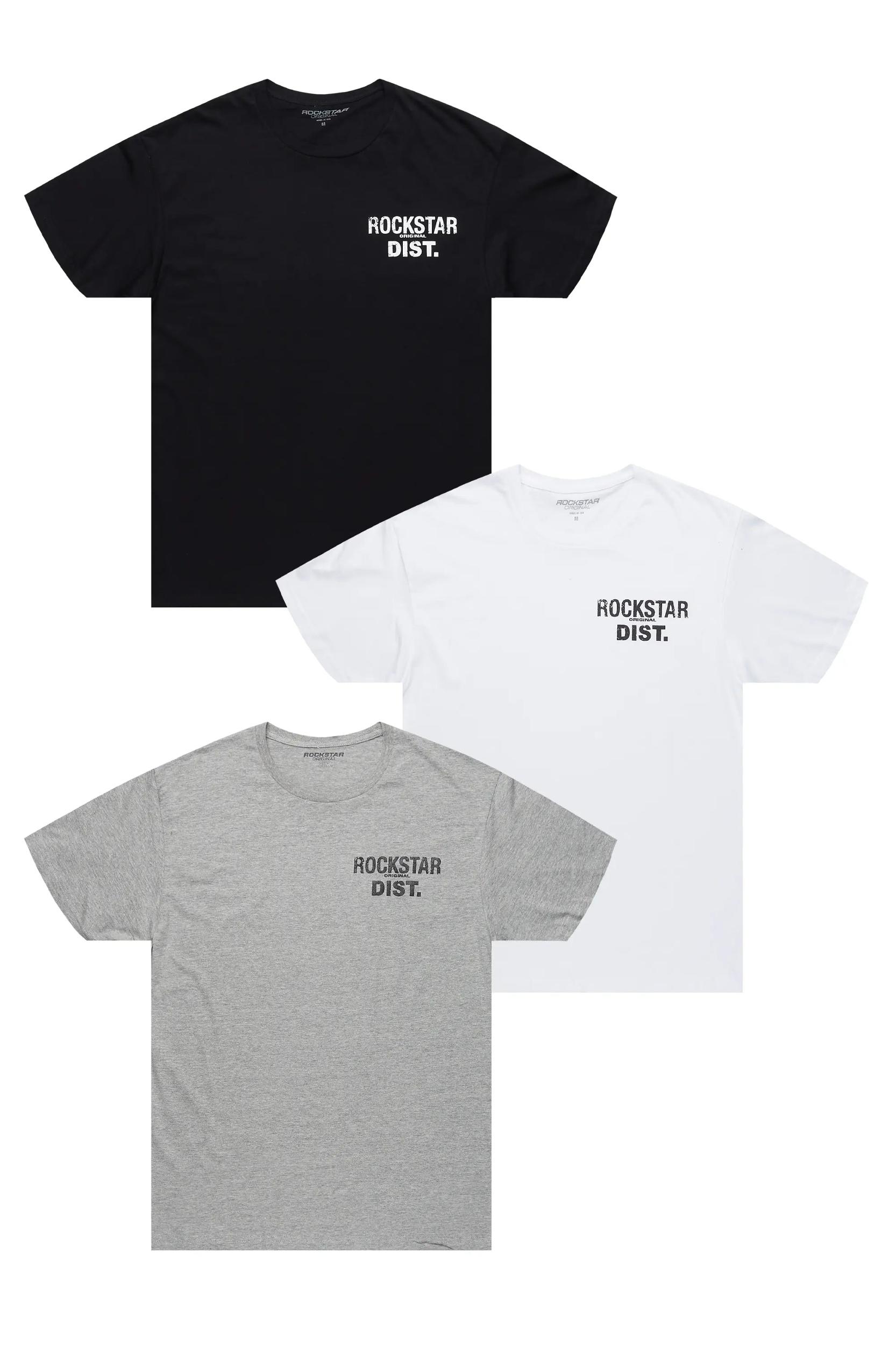 Lake Multi Printed T-Shirt 3 Pack Male Product Image