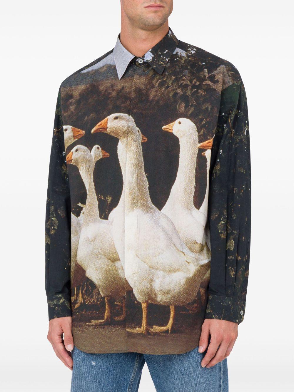 graphic-print shirt Product Image