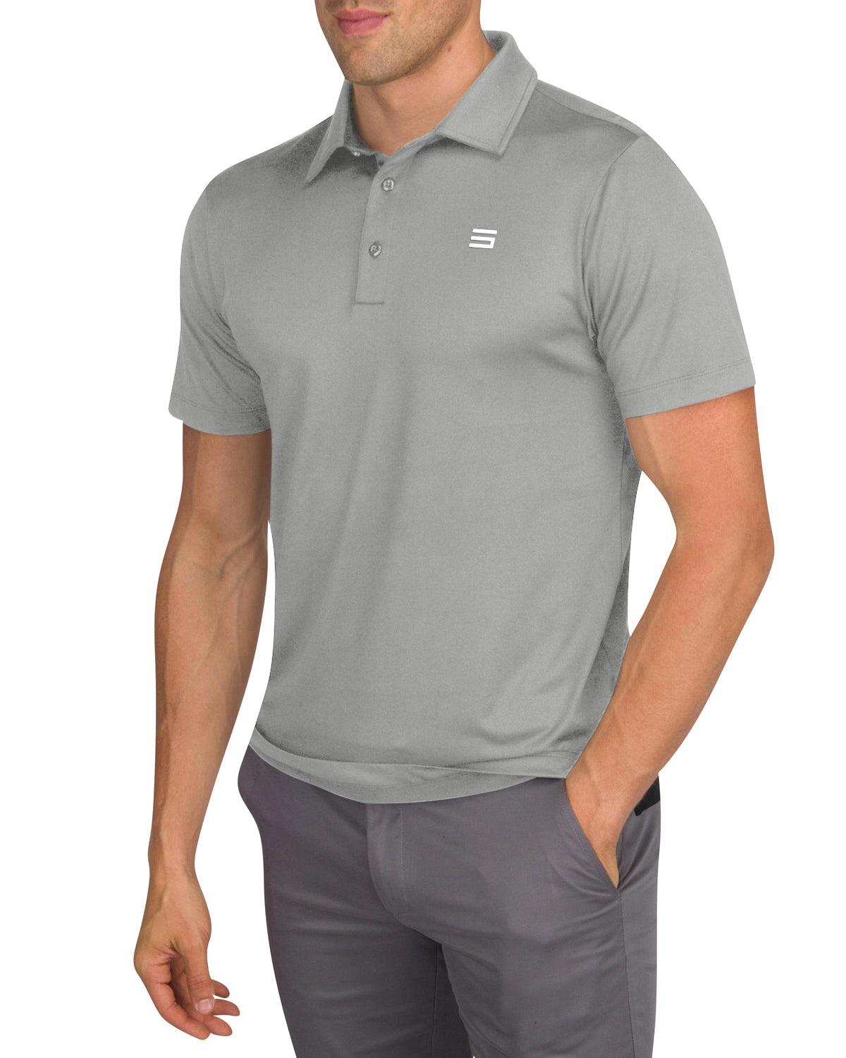 Three Sixty Six Men's Untucked Golf Polo - The Perfect Length Product Image