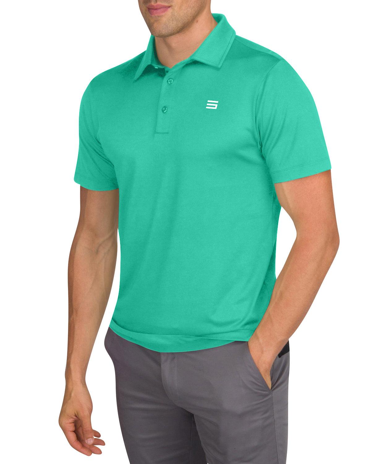 Three Sixty Six Men's Untucked Golf Polo - The Perfect Length Product Image