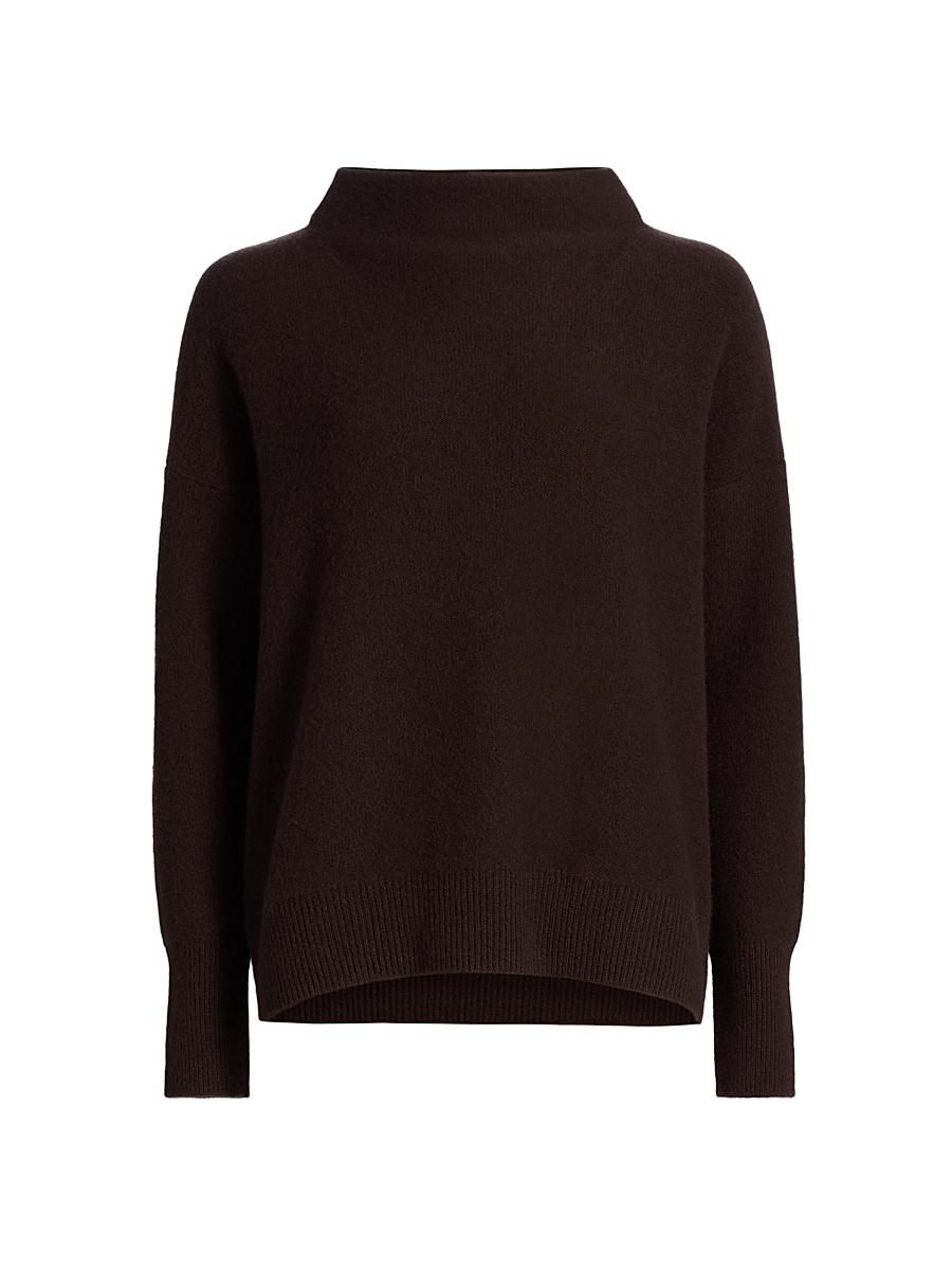 Womens Funnelneck Cashmere Sweater Product Image