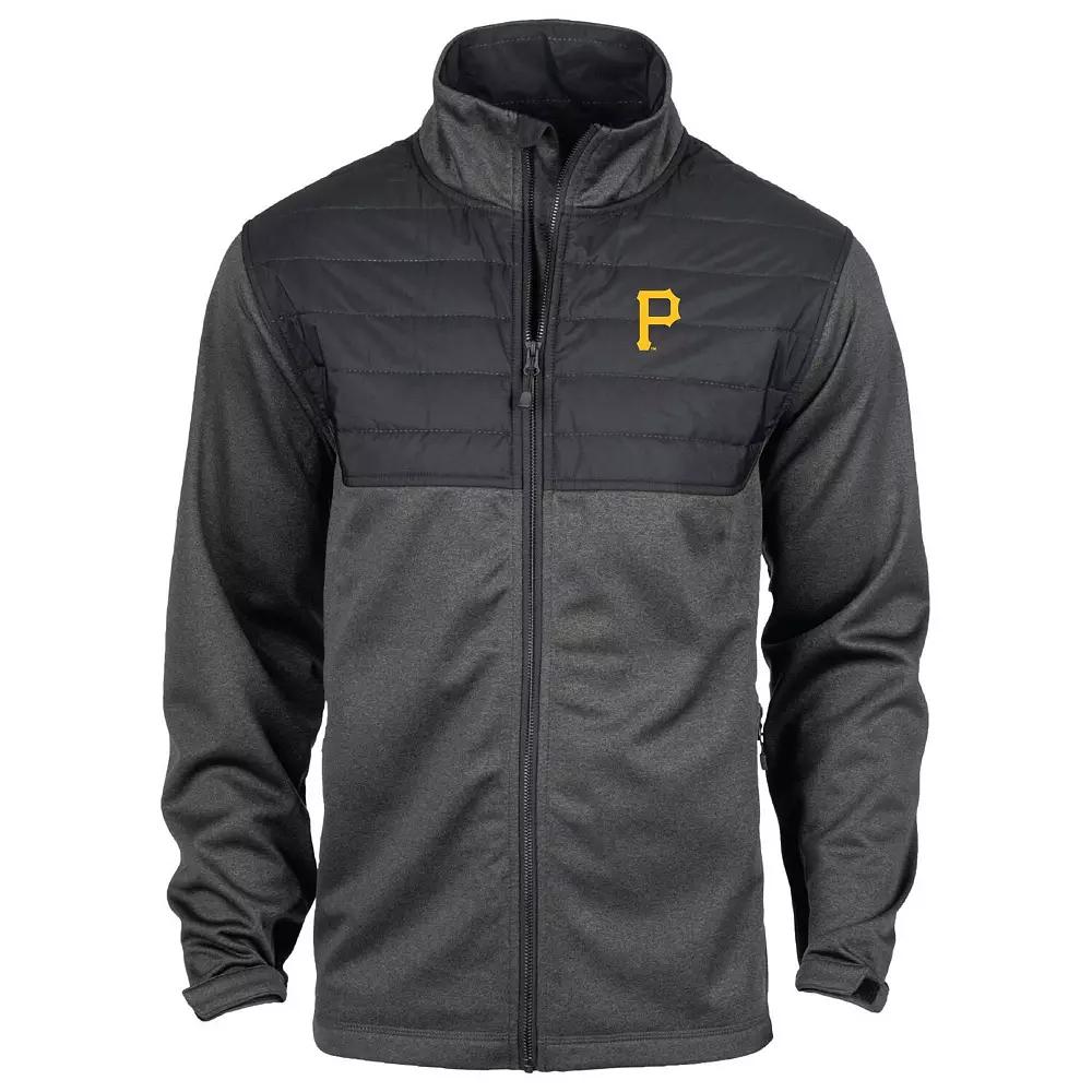 Men's Dunbrooke Heather Black Jacksonville Jaguars Explorer Tech Full-Zip Jacket,  Product Image