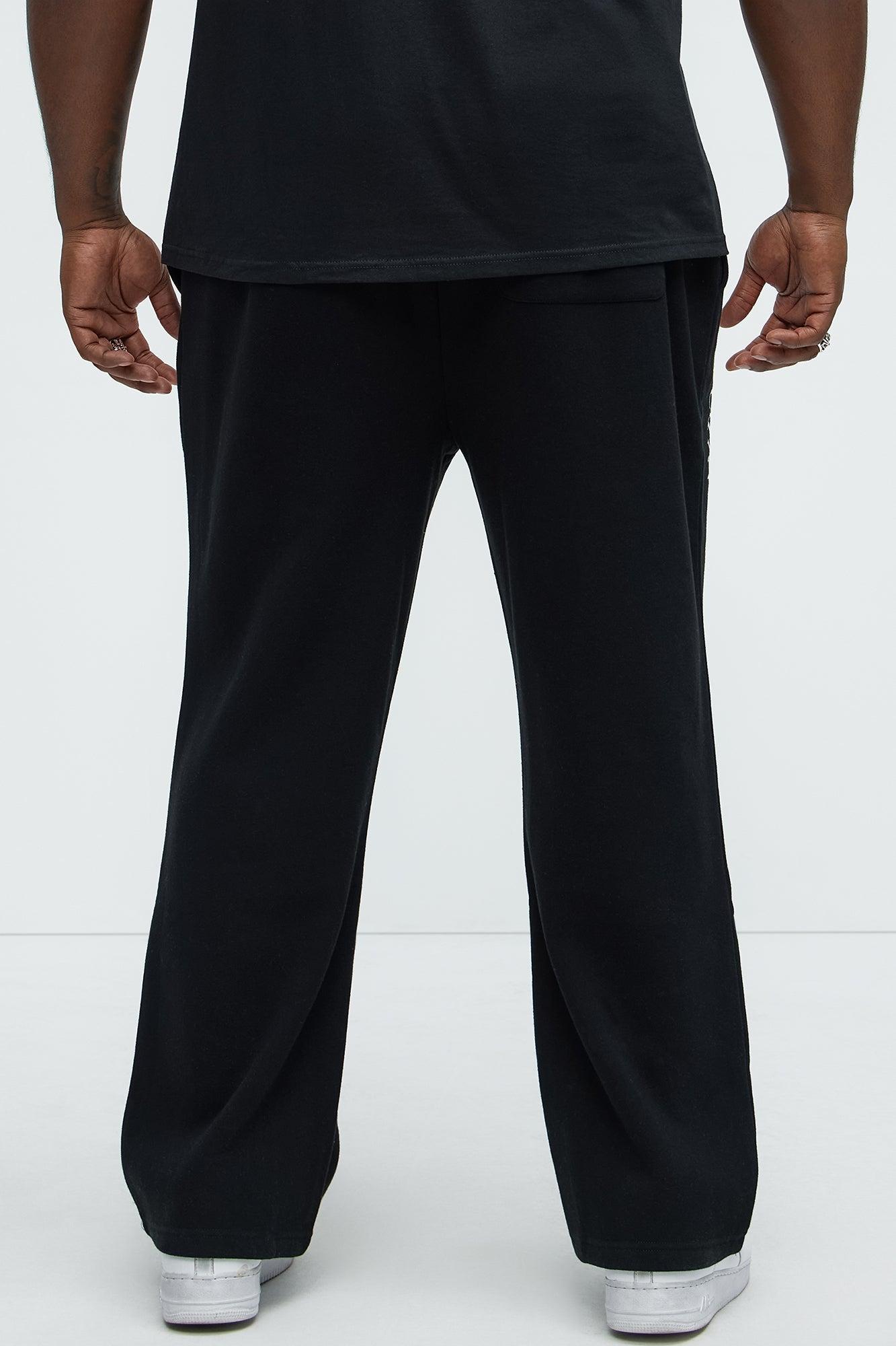 Tyson Fear Straight Sweatpants - Black Product Image