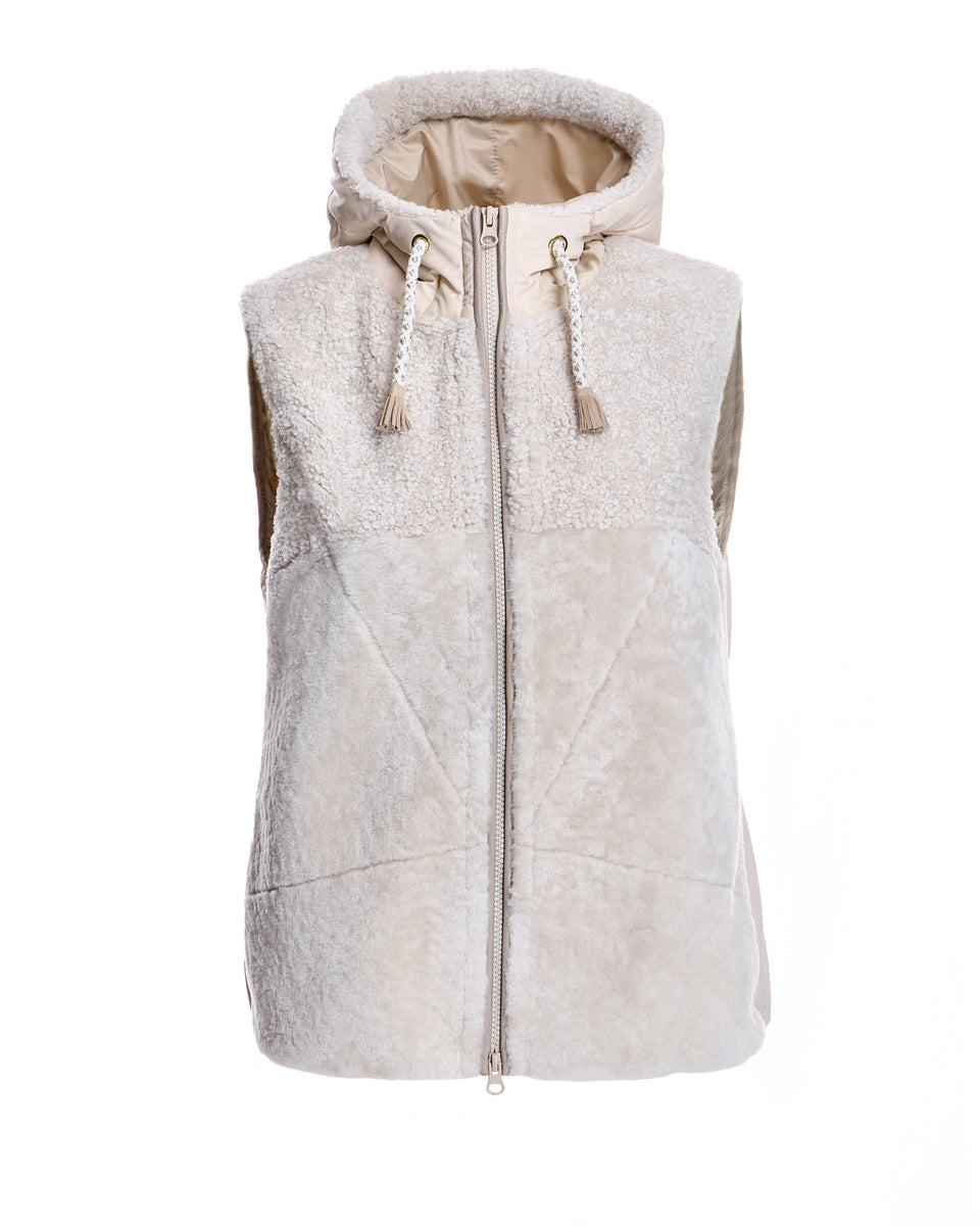 Lamb Hooded Vest Product Image