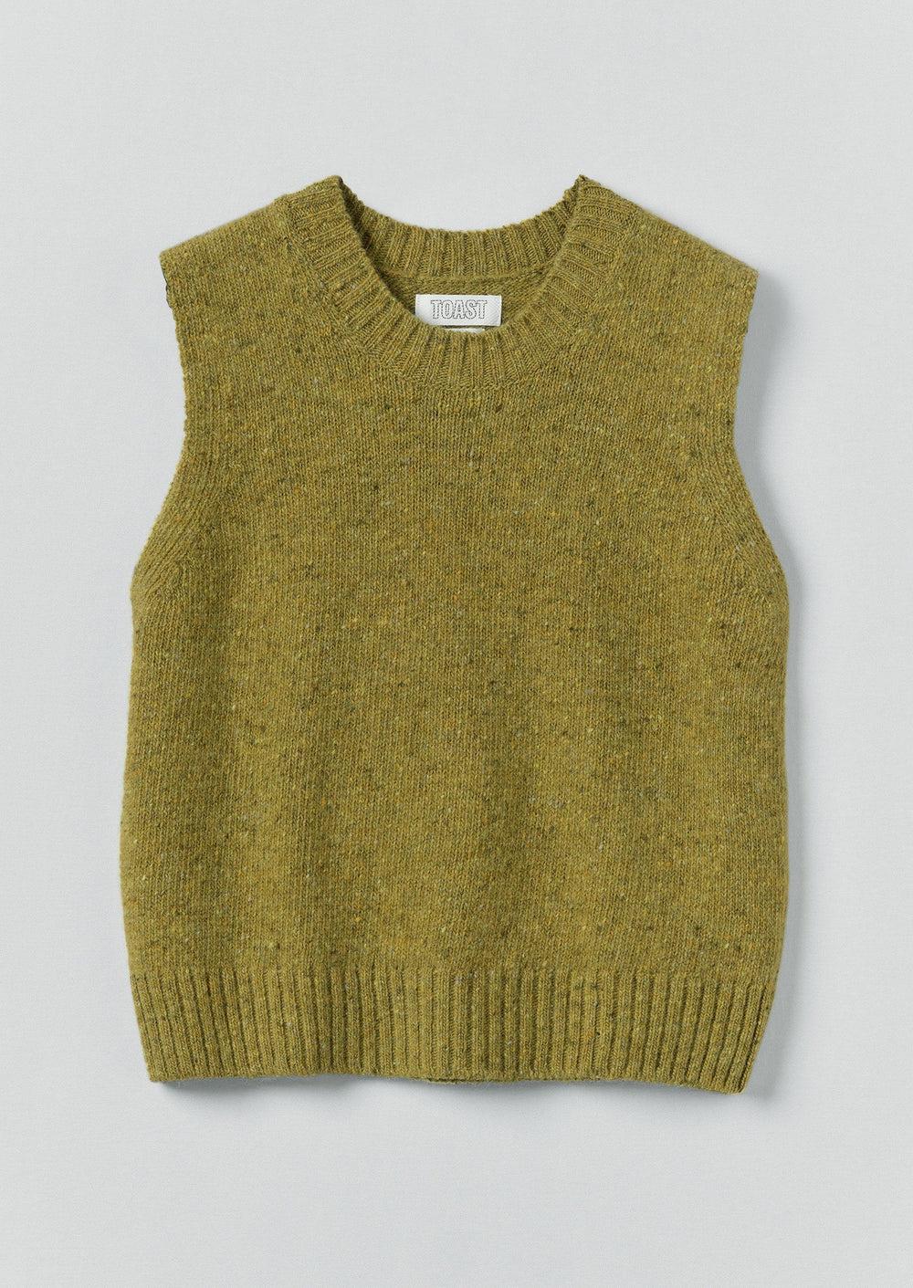 Donegal Merino Tank | Graphite Product Image