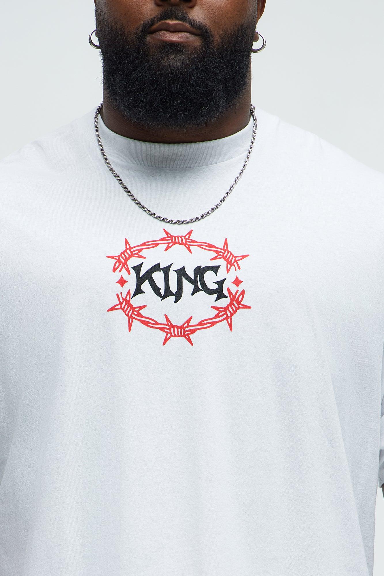Humble King Short Sleeve Tee - White Product Image