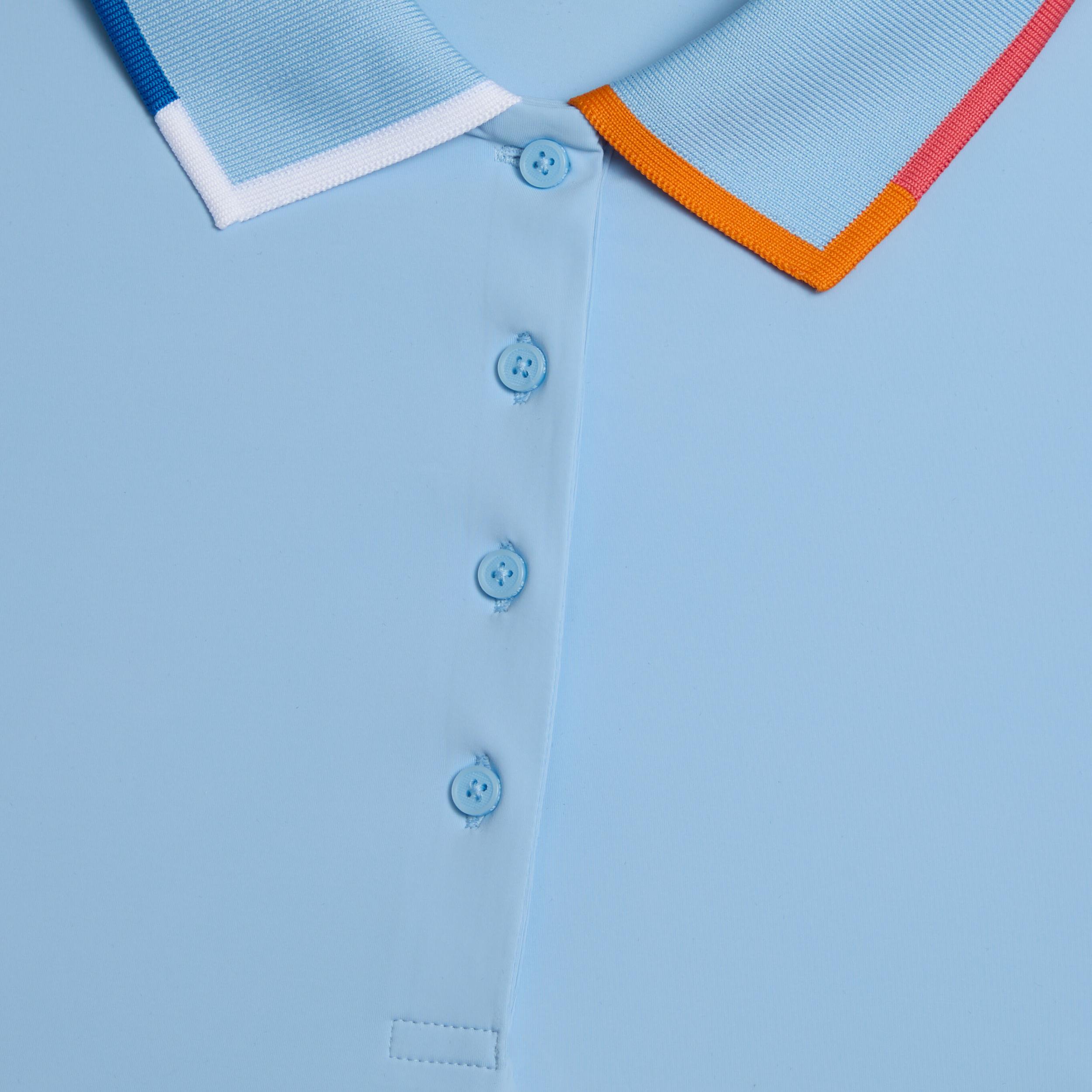 SILKY TECH NYLON LONG SLEEVE POLO Product Image