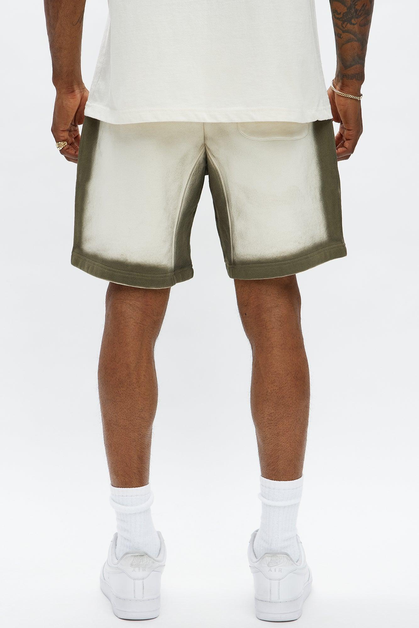 NY Royal Emblem Sweatshort - White/combo Male Product Image