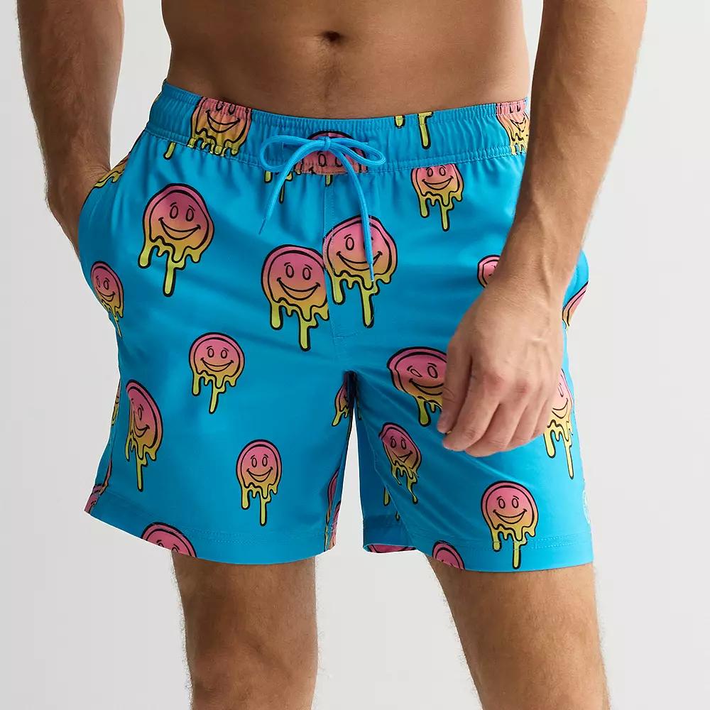 Men's Trinity Coast 7-Inch Swim Trunks, Size: XL 7 INCH, Blue Product Image