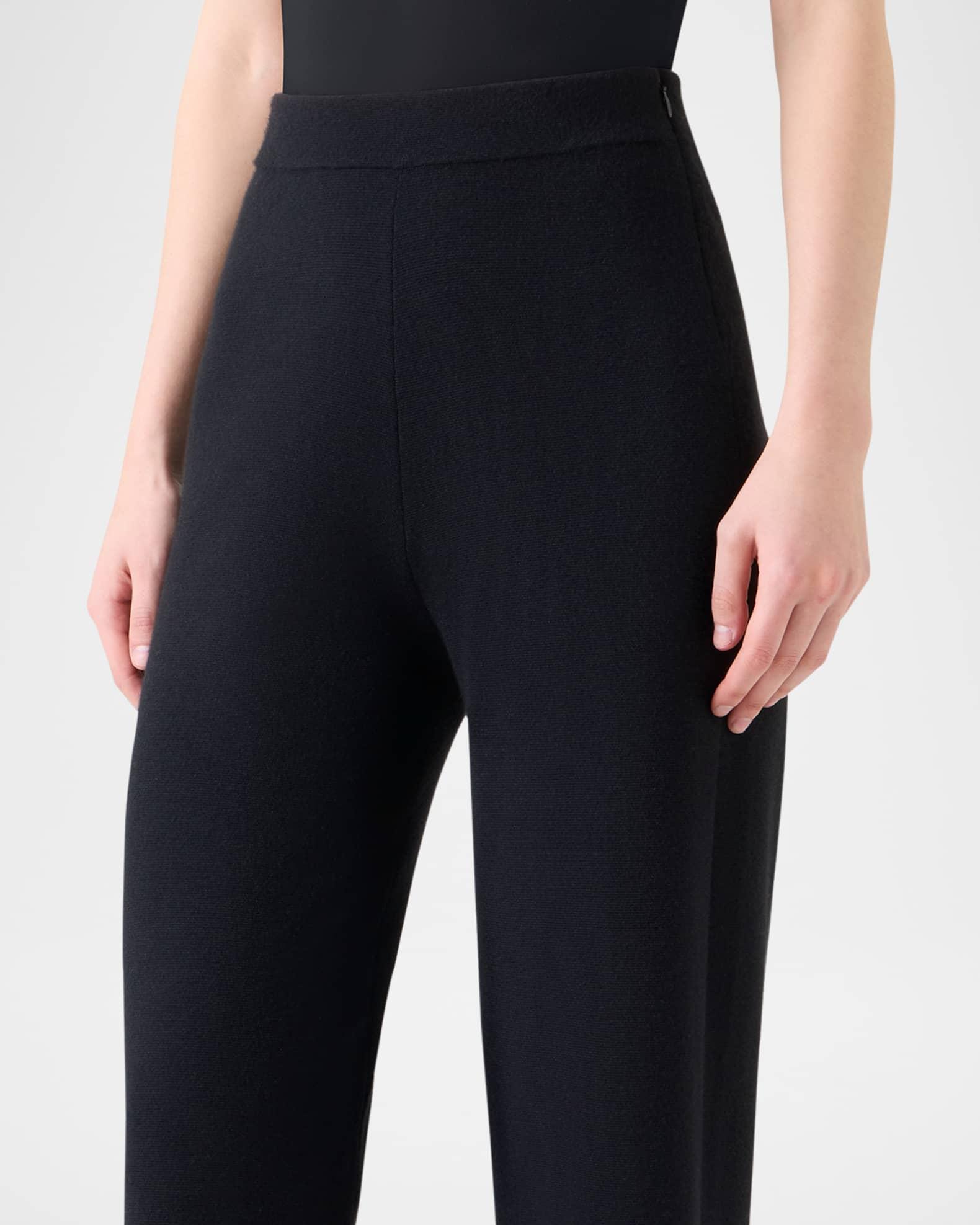 Cashmere Milano Knit Bootcut-Leg Pants Product Image