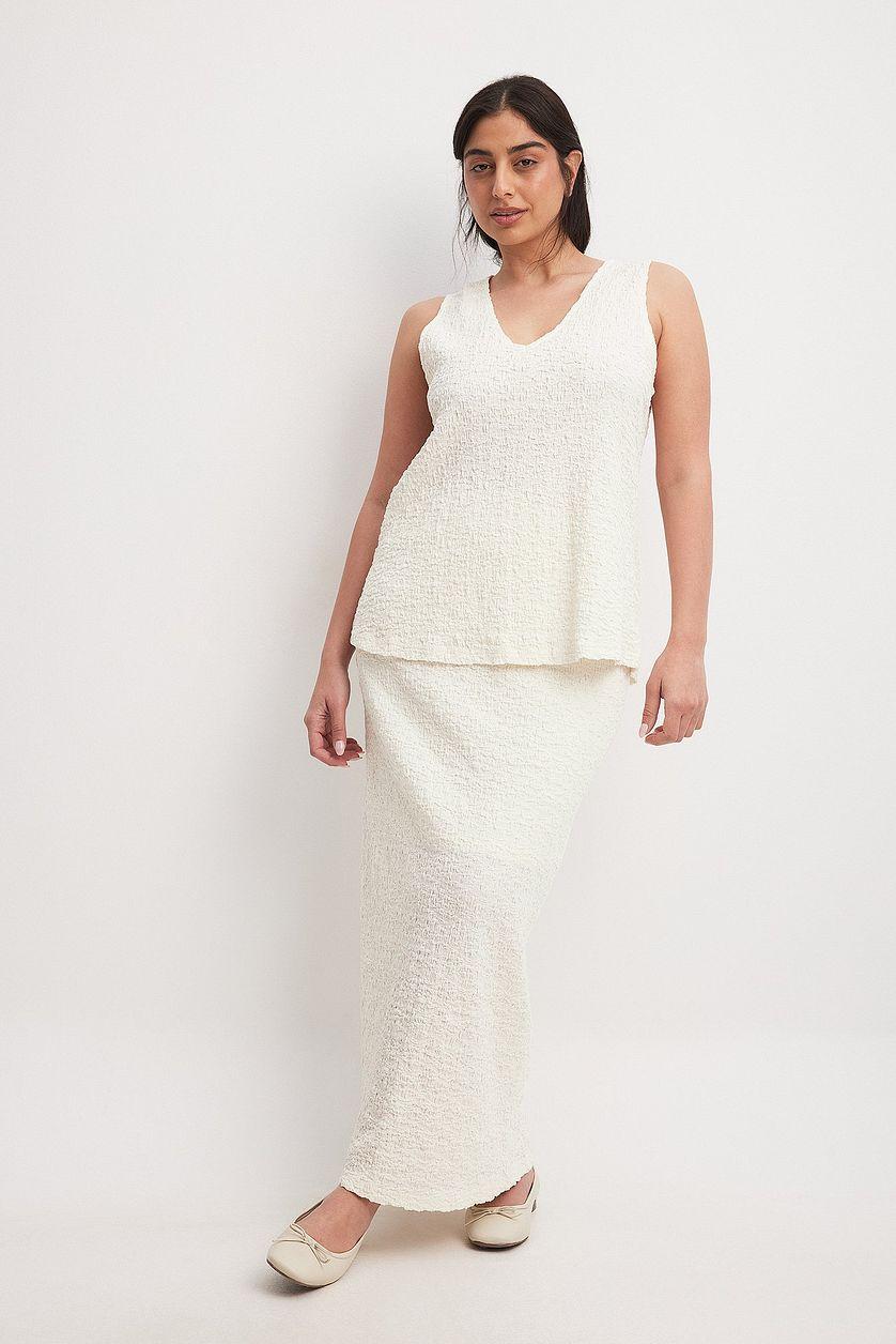 Structured Maxi Skirt Product Image