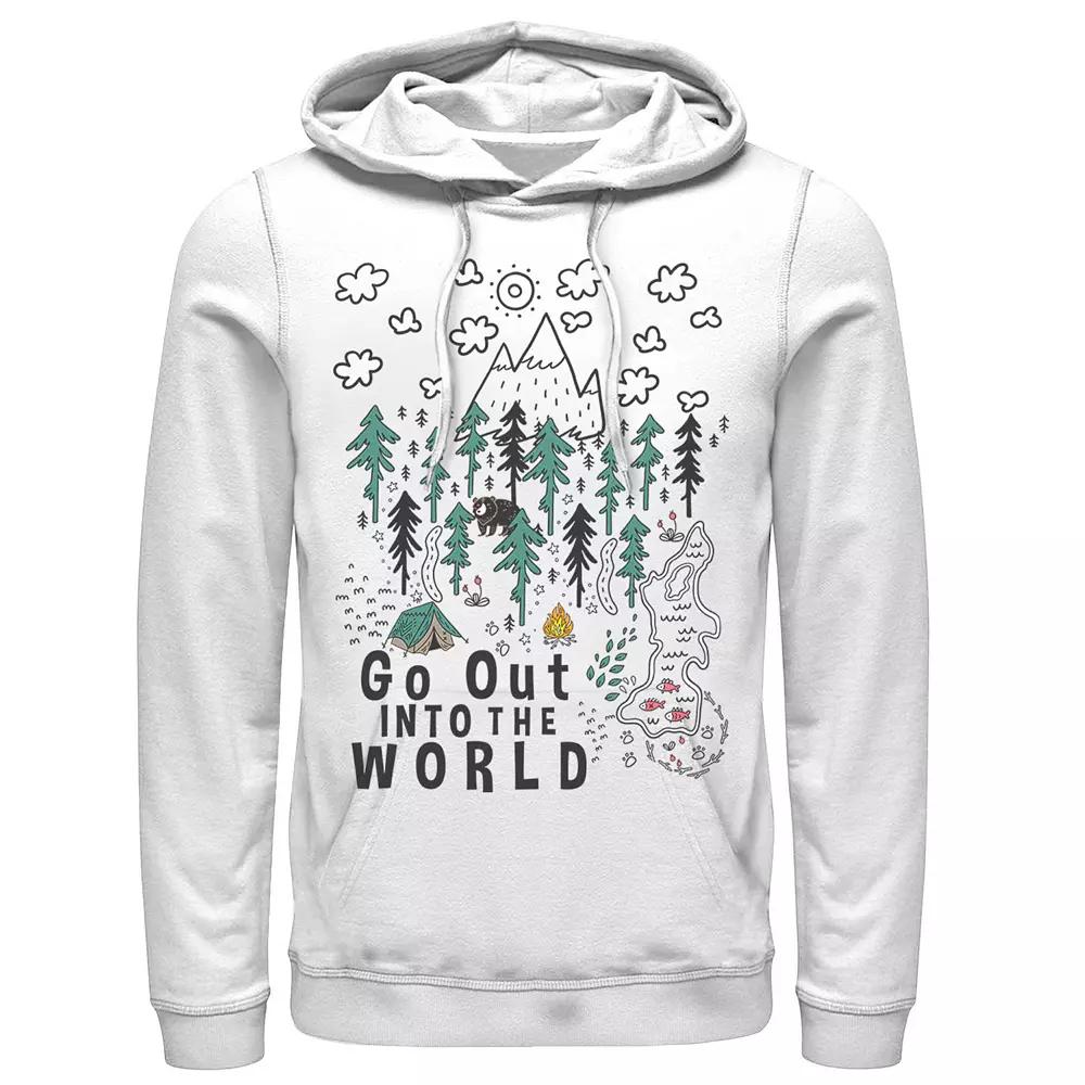 Men's Camping Go Out Into The World Hoodie,  Product Image