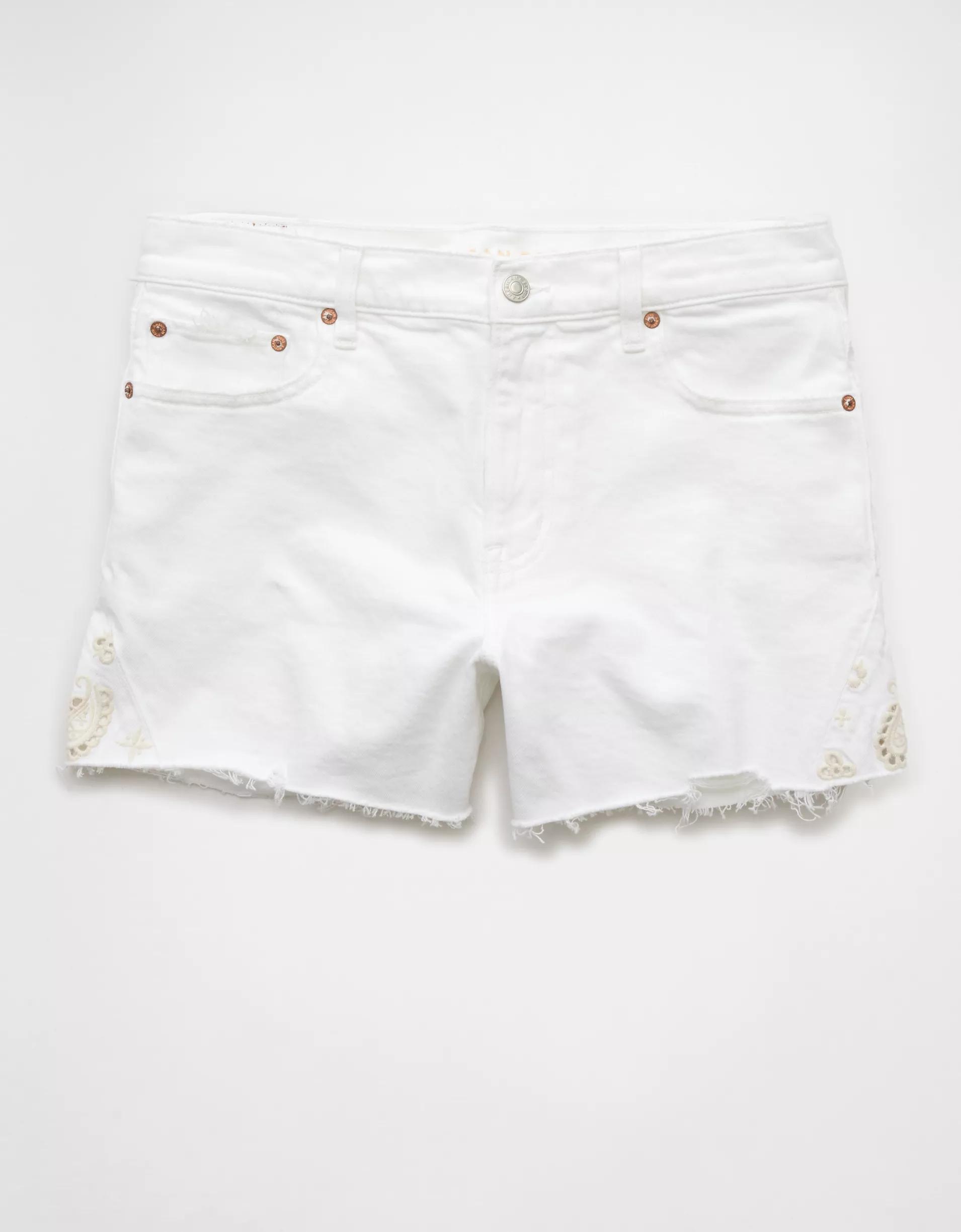 AE Stretch Low-Rise Ex-Boyfriend Denim Short Product Image