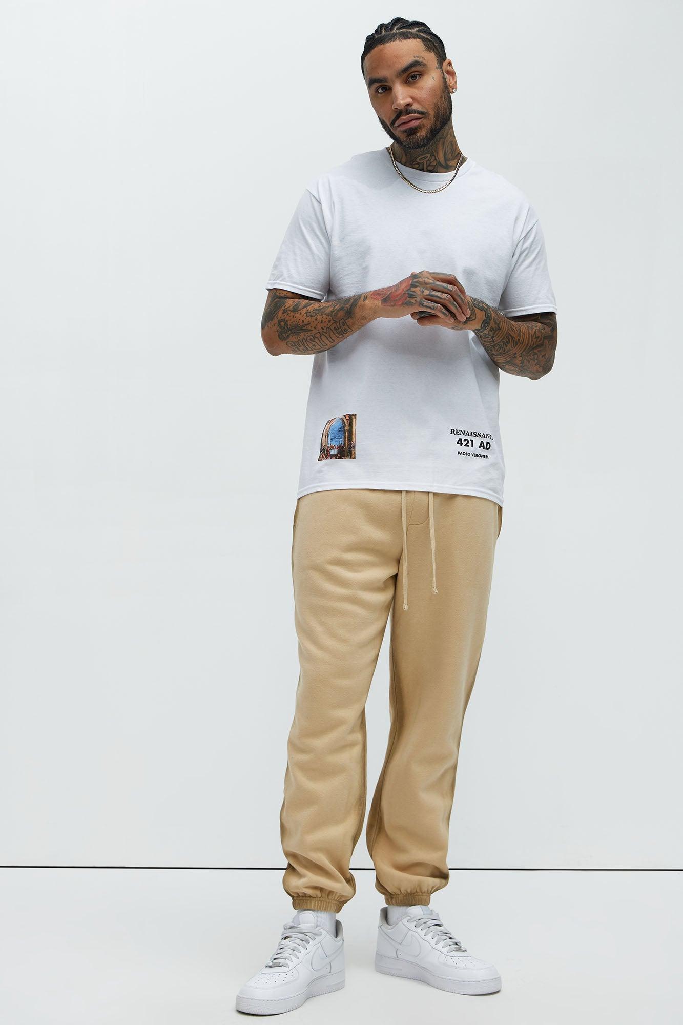 Raynor Tyson Dirty Wash Relaxed Jogger - Tan Product Image