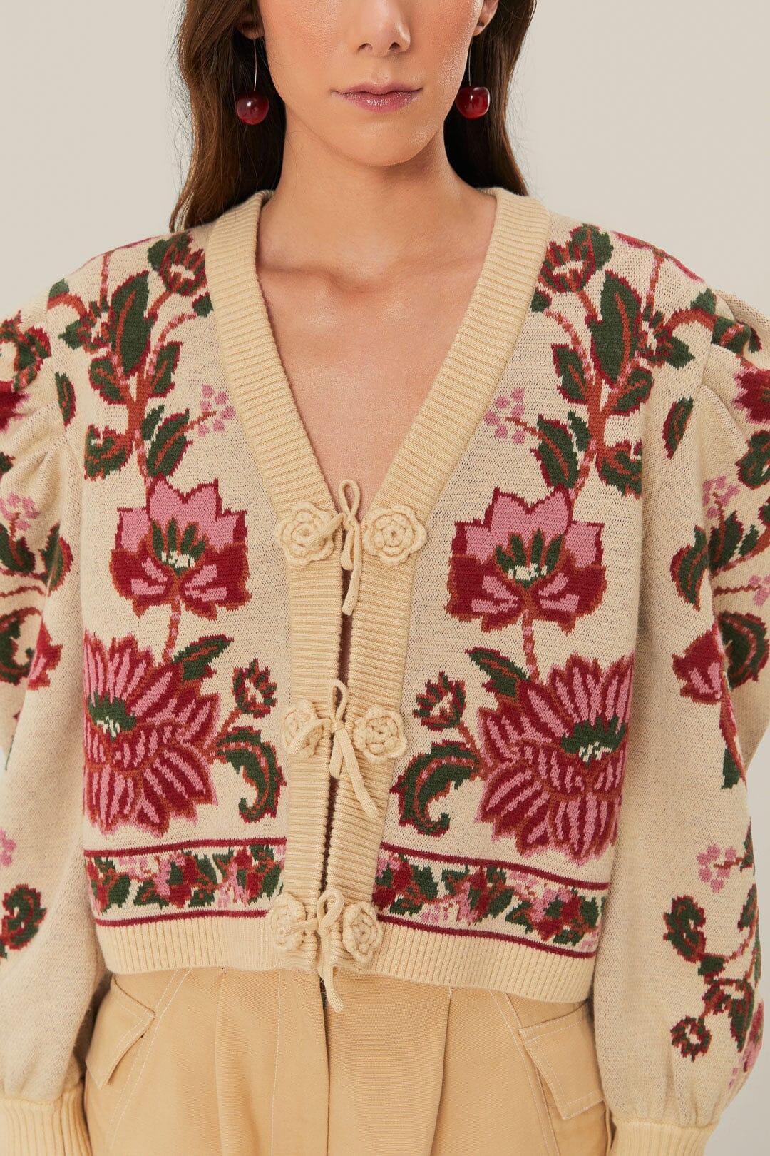 Off-White Ravenala Knit Cardigan Product Image