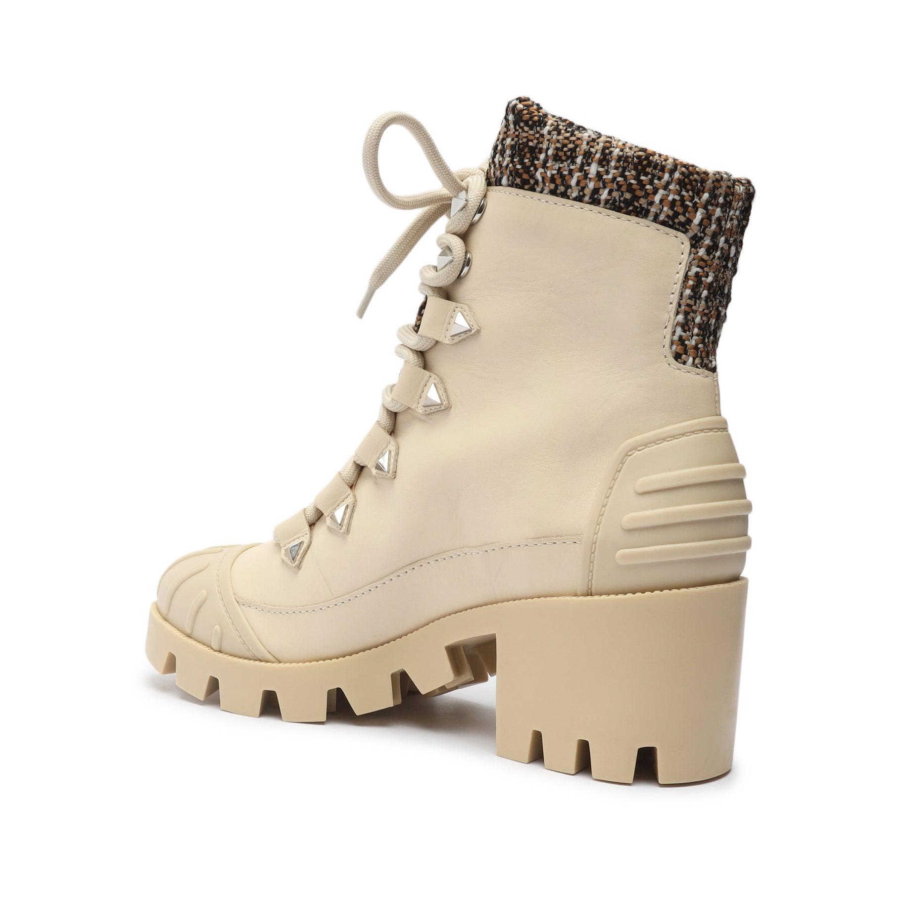 Jan Tweed Leather Bootie Product Image