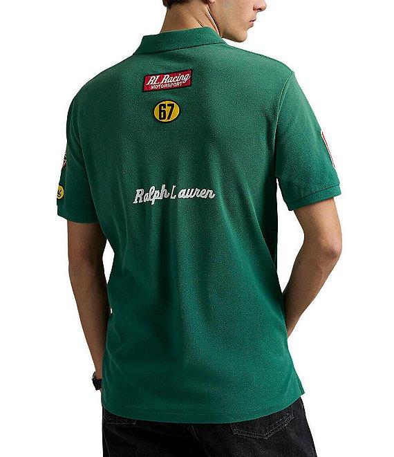 Polo Ralph Lauren Classic Fit RL Racing Mesh Short Sleeve Polo Shirt Product Image