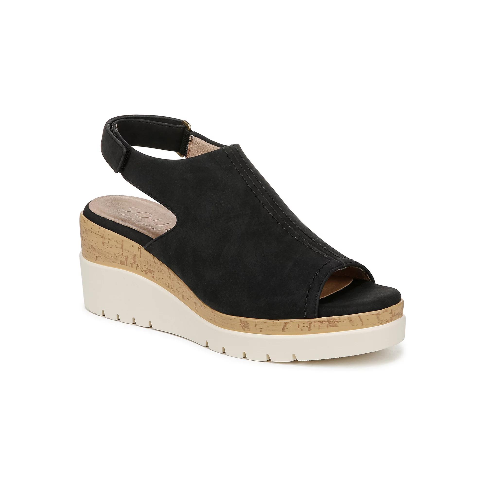 SOUL Naturalizer Giselle Women's Wedge Slingback Sandals,  Product Image