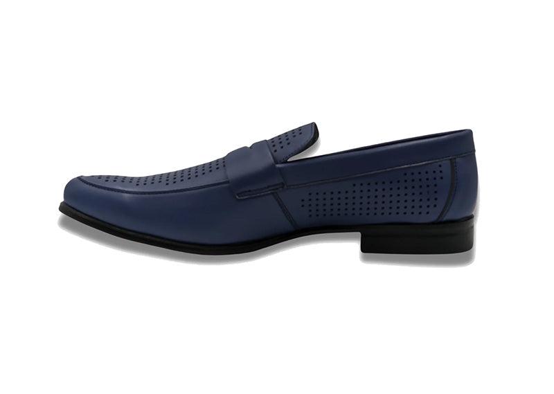 (Size 10½, 12) Navy Casual Summer Loafer Product Image