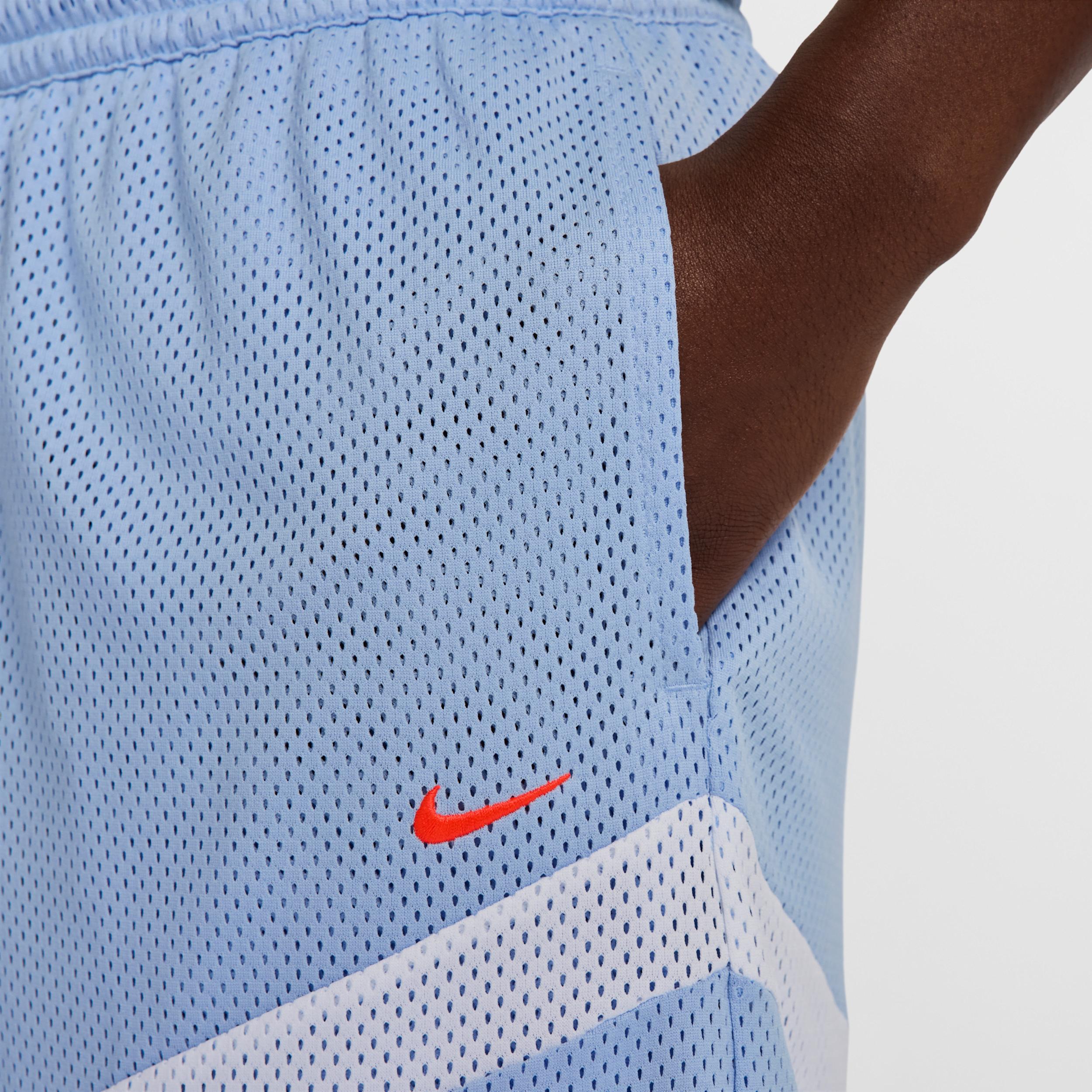 Nike Mens Nike Ja Dri-FIT Icon 6 Shorts - Mens Cobalt Bliss/White/Bright Crimson Product Image