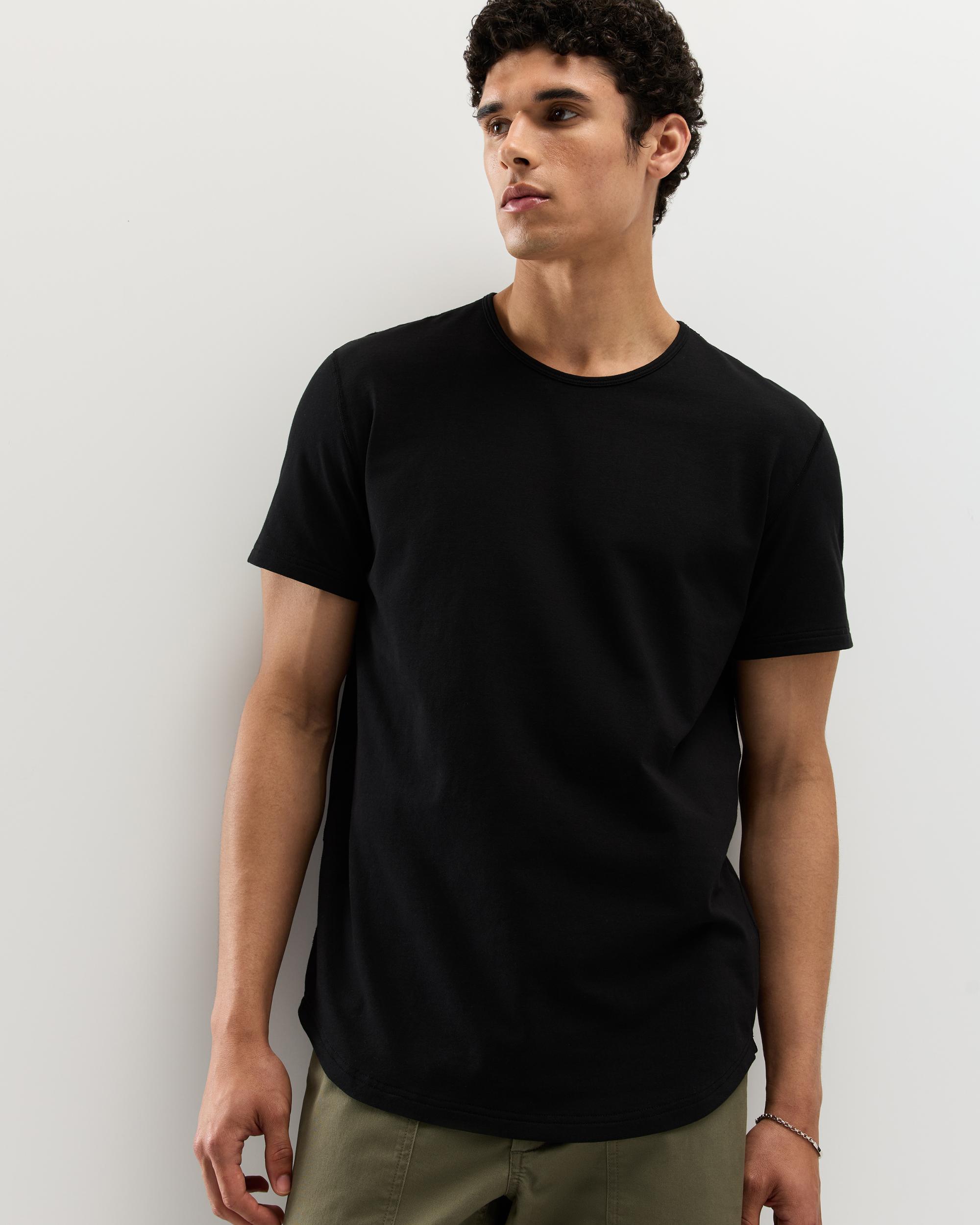 Quince | Men's Flex Curve Crewneck T-Shirt Size XL, Organic Cotton Product Image
