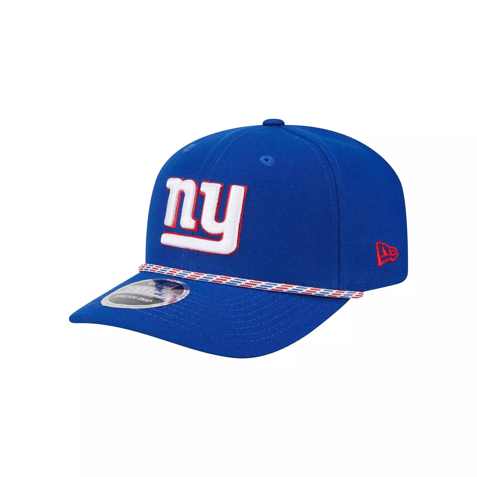 Mens New Era Royal New York Giants Gameday Multi Rope 9SEVENTY Stretch-Snap Hat Product Image